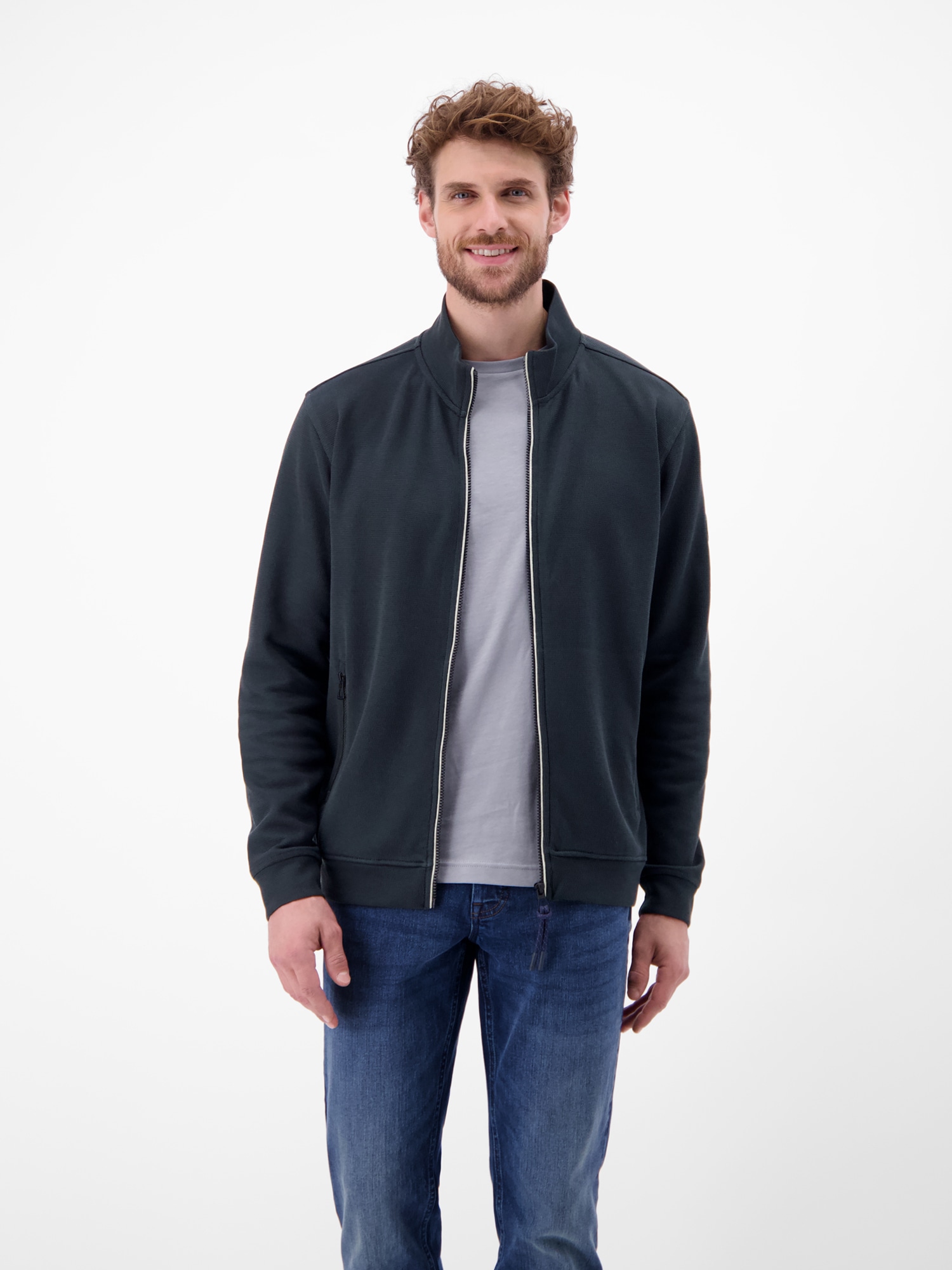 LERROS Sweatjacke »Basic Sweatjacke FOR EVERY DAY«