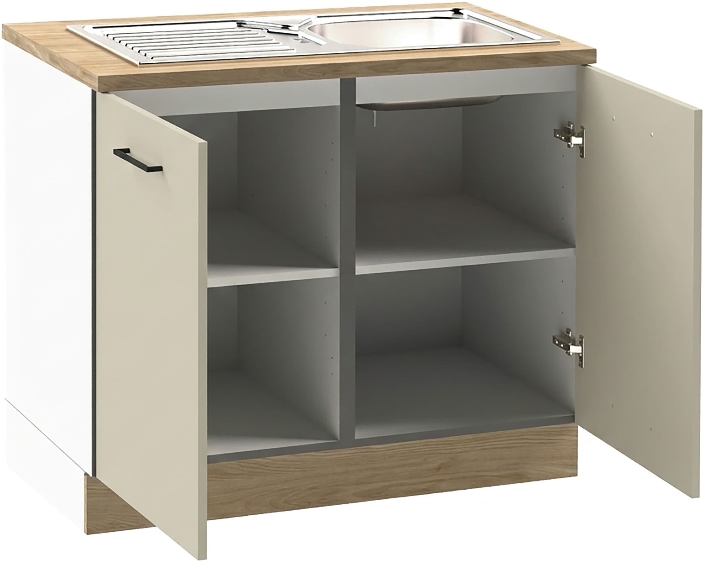 KOCHSTATION Spülenschrank »KS-Kolari« 1 Stk. tlg. Maße (B/T/H): 100,1 x 60 x 88 cm