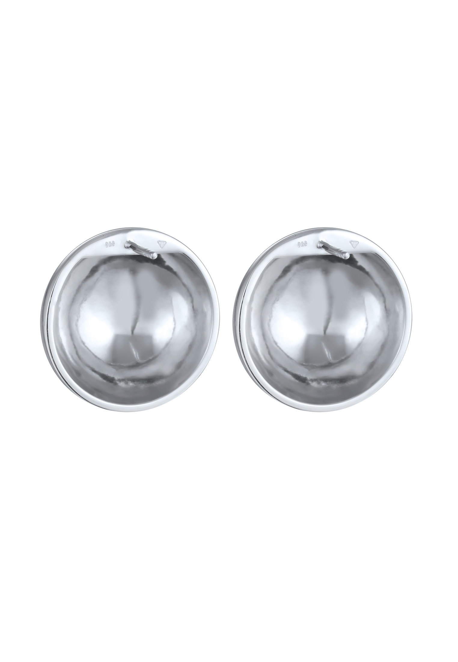 Elli Paar Ohrstecker »Ohrringe Ohrstecker Kugel Rund 925 Sterling Silber«
