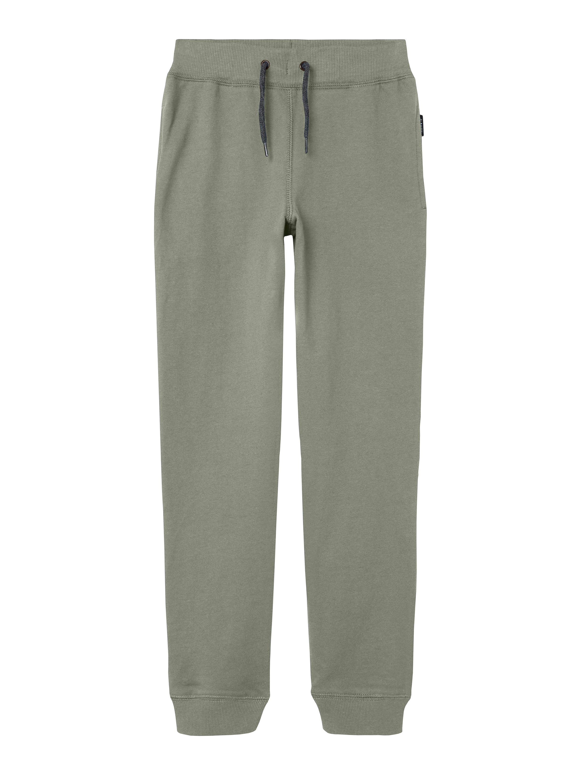 Name It Jogginghose »NKMSWEAT für Jungen mit verstellbarem Bund und Kordelzug«  unifarben, casual, regular fit, Baumwollmix, Rundhals