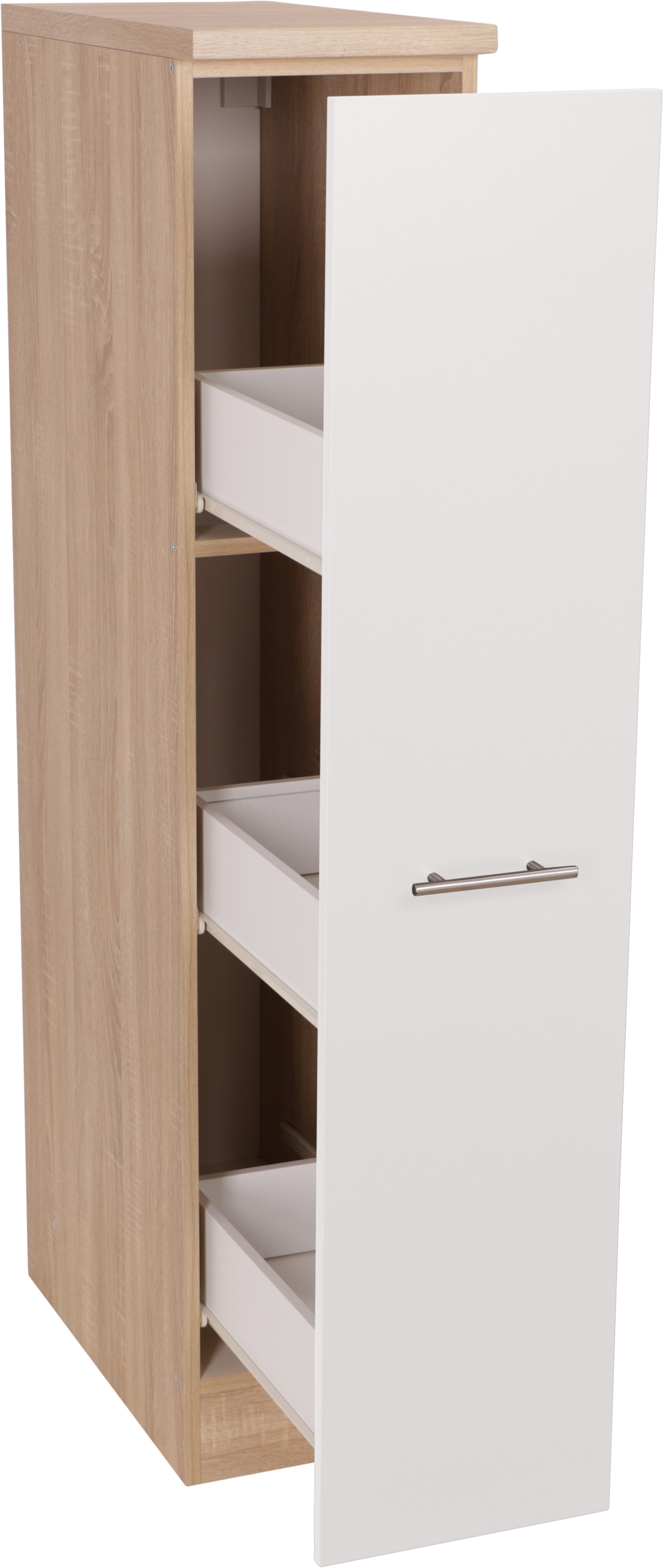 RESPEKTA Apothekerschrank »Merle« Breite 30 cm, Stangengriffe aus Metall