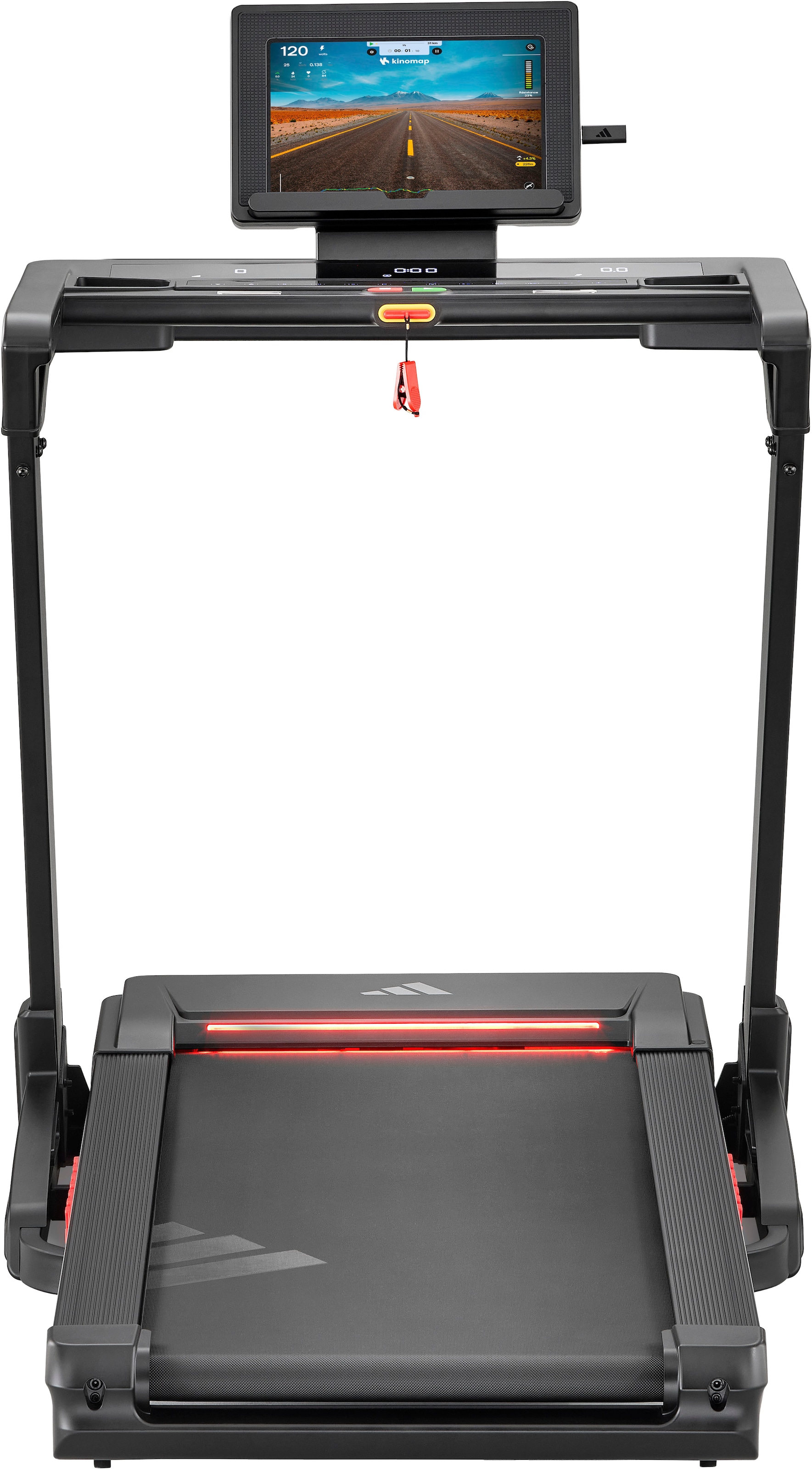 adidas Performance Laufband »Adidas T-25 Treadmill« Kompatibel mit Kinomap & Zwift, Ultra Series Cushioning, Soft-Drop