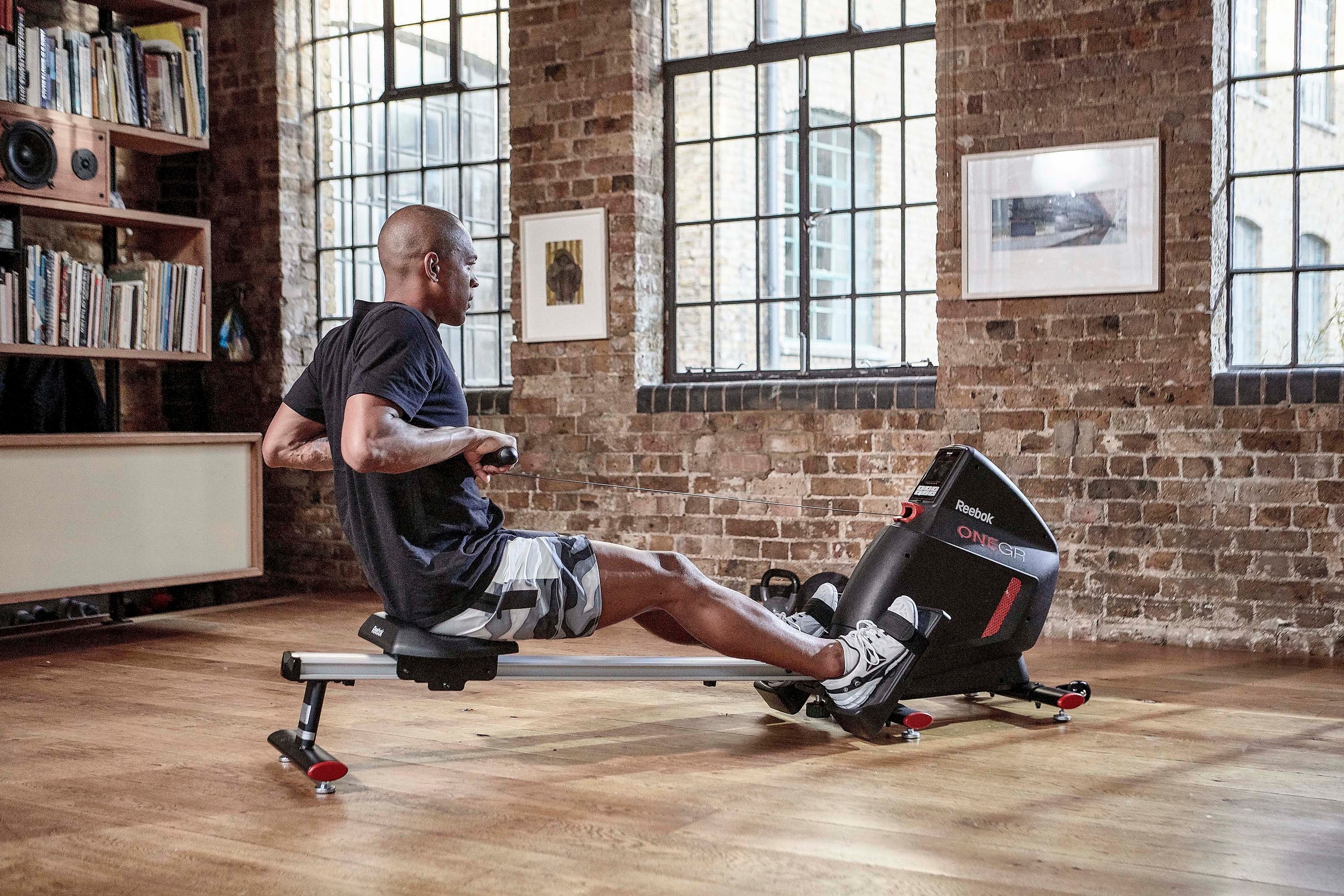 Reebok Rudergerät »GR One«, Rudermaschine, 16 Widerstandsstufen, elektronischer Widerstand