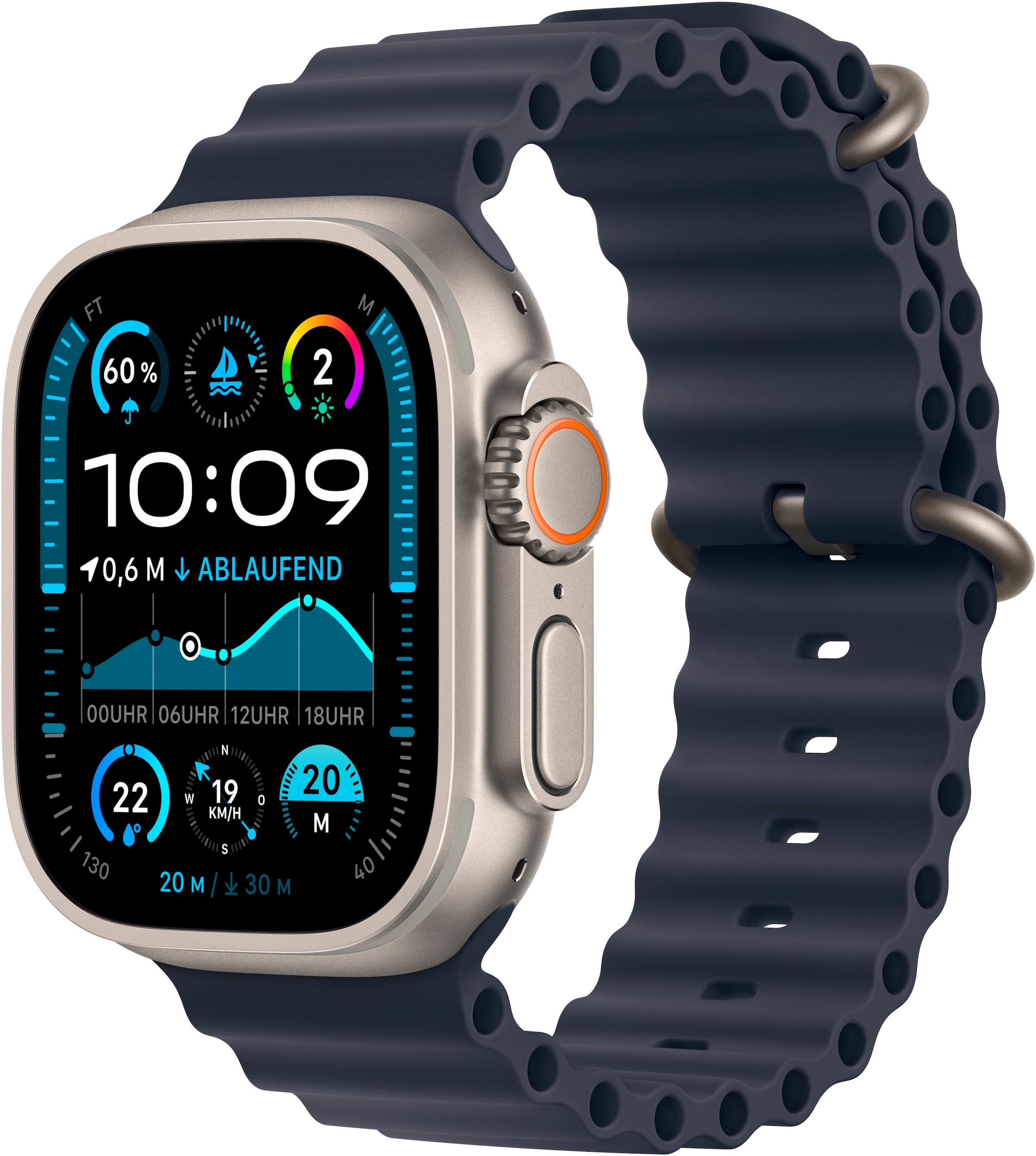 Smartwatch »Watch Ultra 2 (2024) GPS + Cellular«, (4,9 cm), Watch OS, 64 GB,)