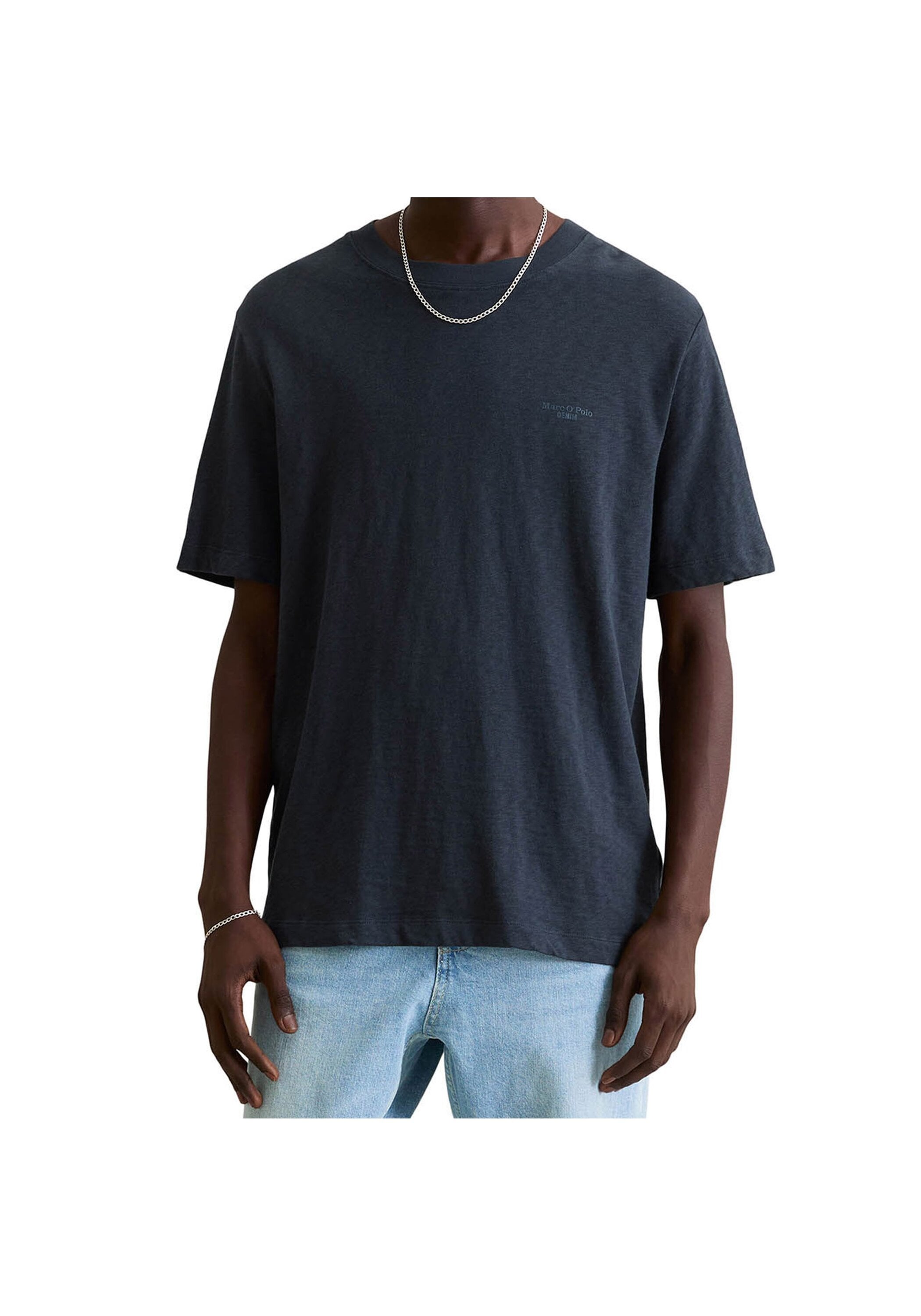 Marc O'Polo DENIM T-Shirt »T-Shirt T-Shirt, SSL, Logo Print, Reg 2er Pack« 2