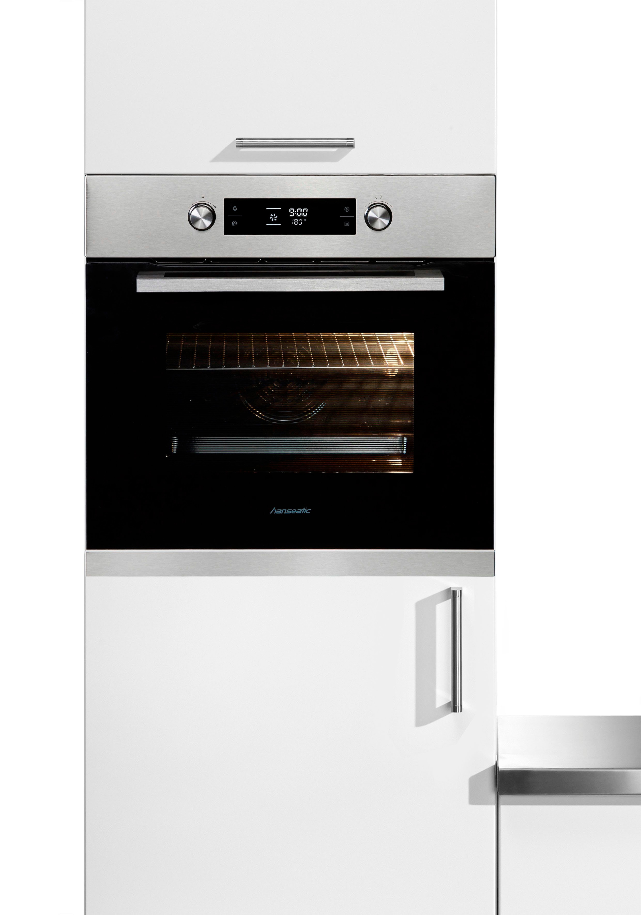 Hanseatic Backofen-Set »65M90E3-E11B200«, mit 2-fach-Teleskopauszug