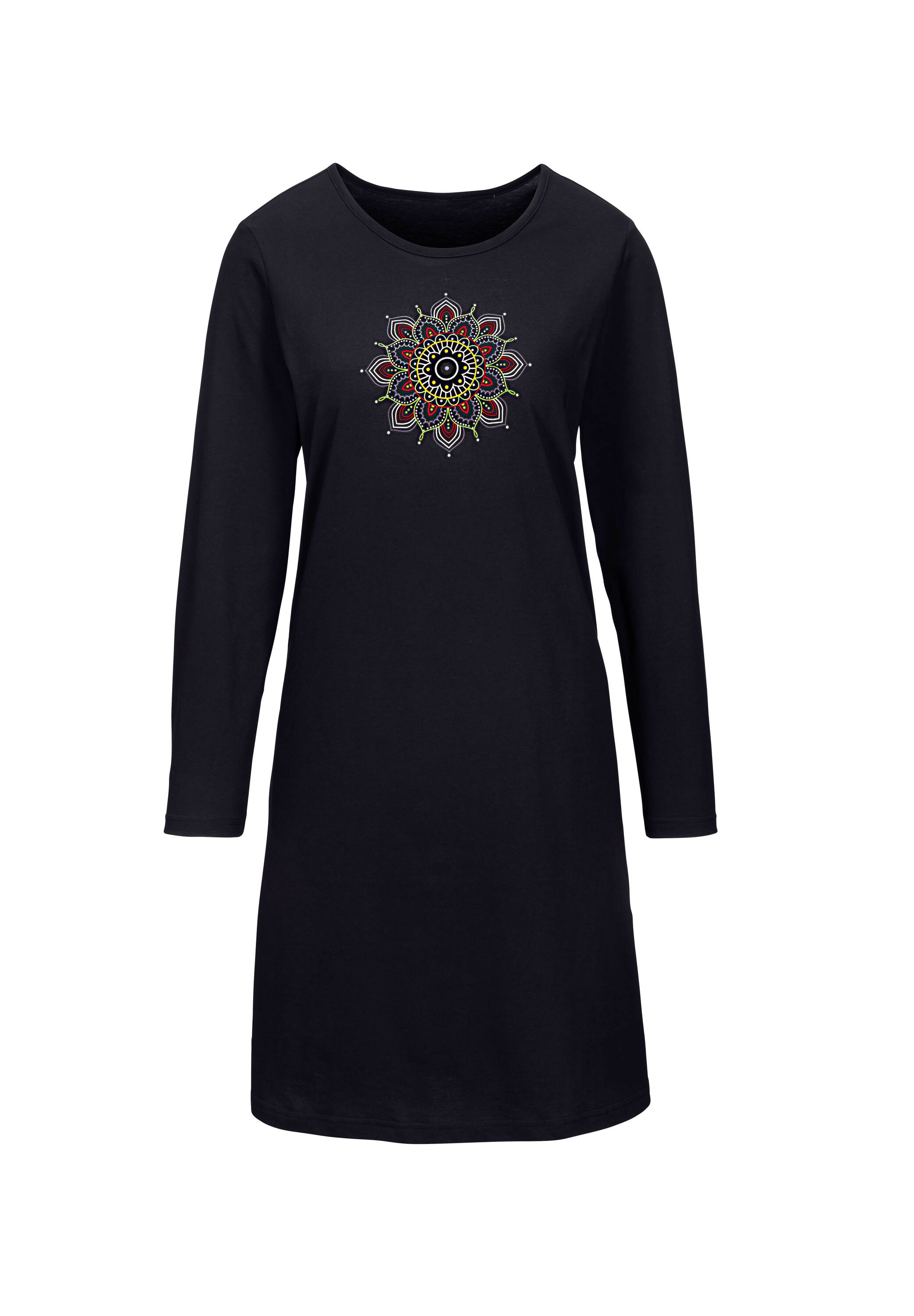 comtessa Pyjama »Sleepshirt Sleepshirt mit Mandala-Muster« 1 Stk.