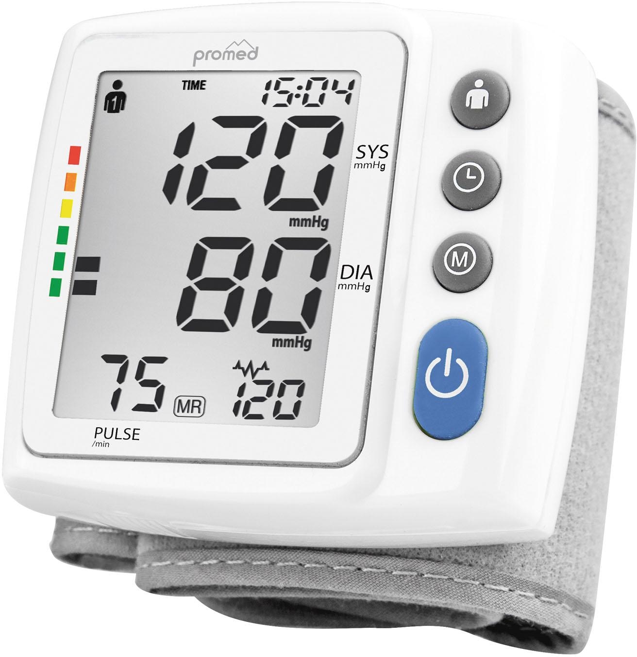 promed Handgelenk-Blutdruckmessgerät »HGP-30«, mit Fieberthermometer PFT-3.7