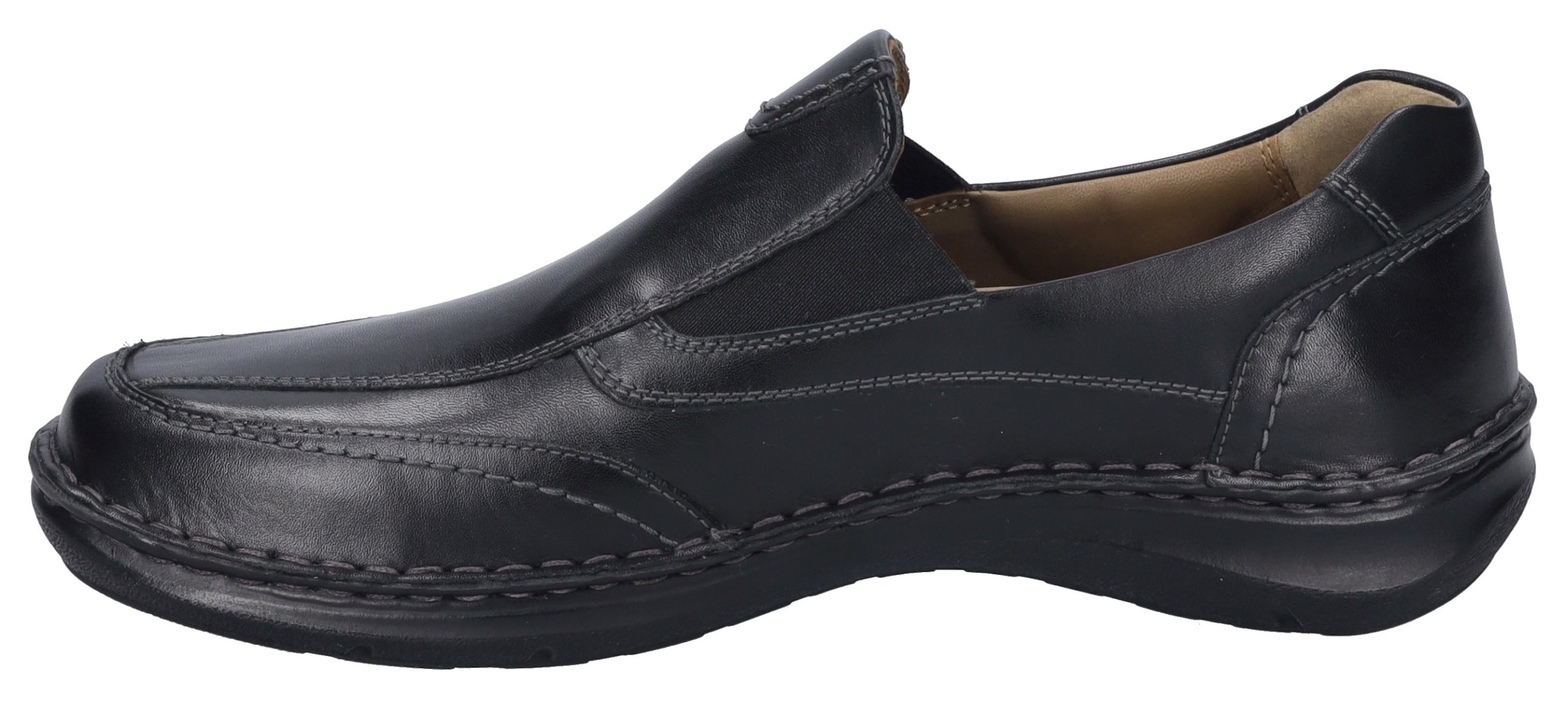 Josef Seibel Slipper »New Anvers 67«, Freizeitschuh, Halbschuh, Komfortschuh mit Wechselfußbett