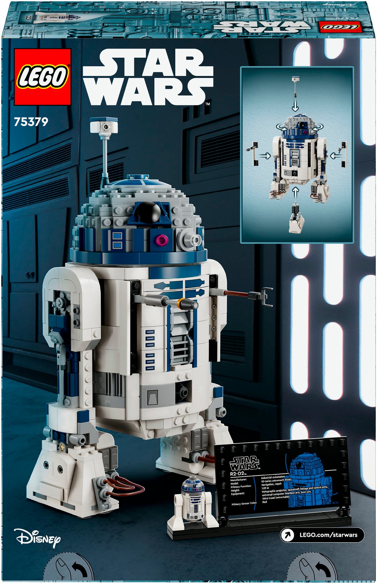 LEGO® Konstruktionsspielsteine »R2-D2™ (75379), LEGO® Star Wars™«, (1050 St.), Made in Europe