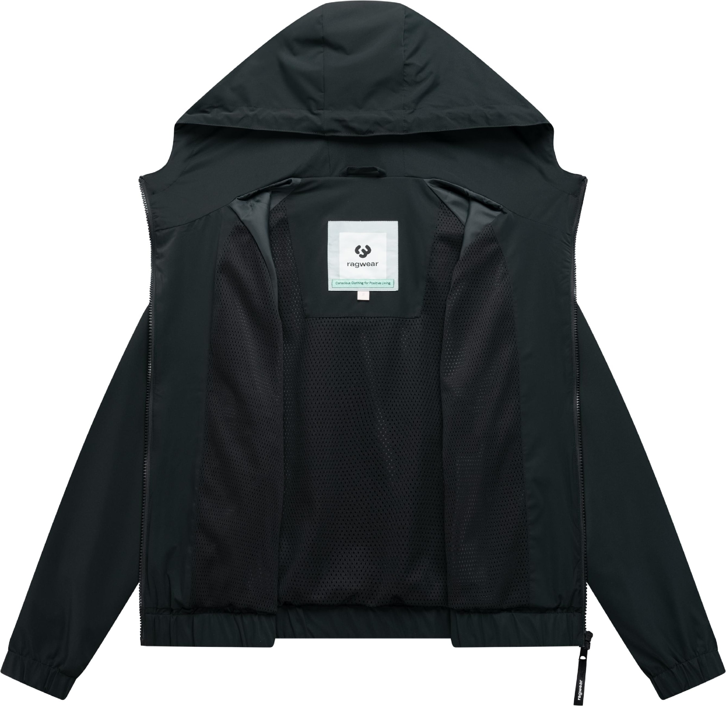 Ragwear Outdoorjacke »Outdoorjacke Anndra« mit Kapuze Übergangsjacke mit verstellbarer Kapuze