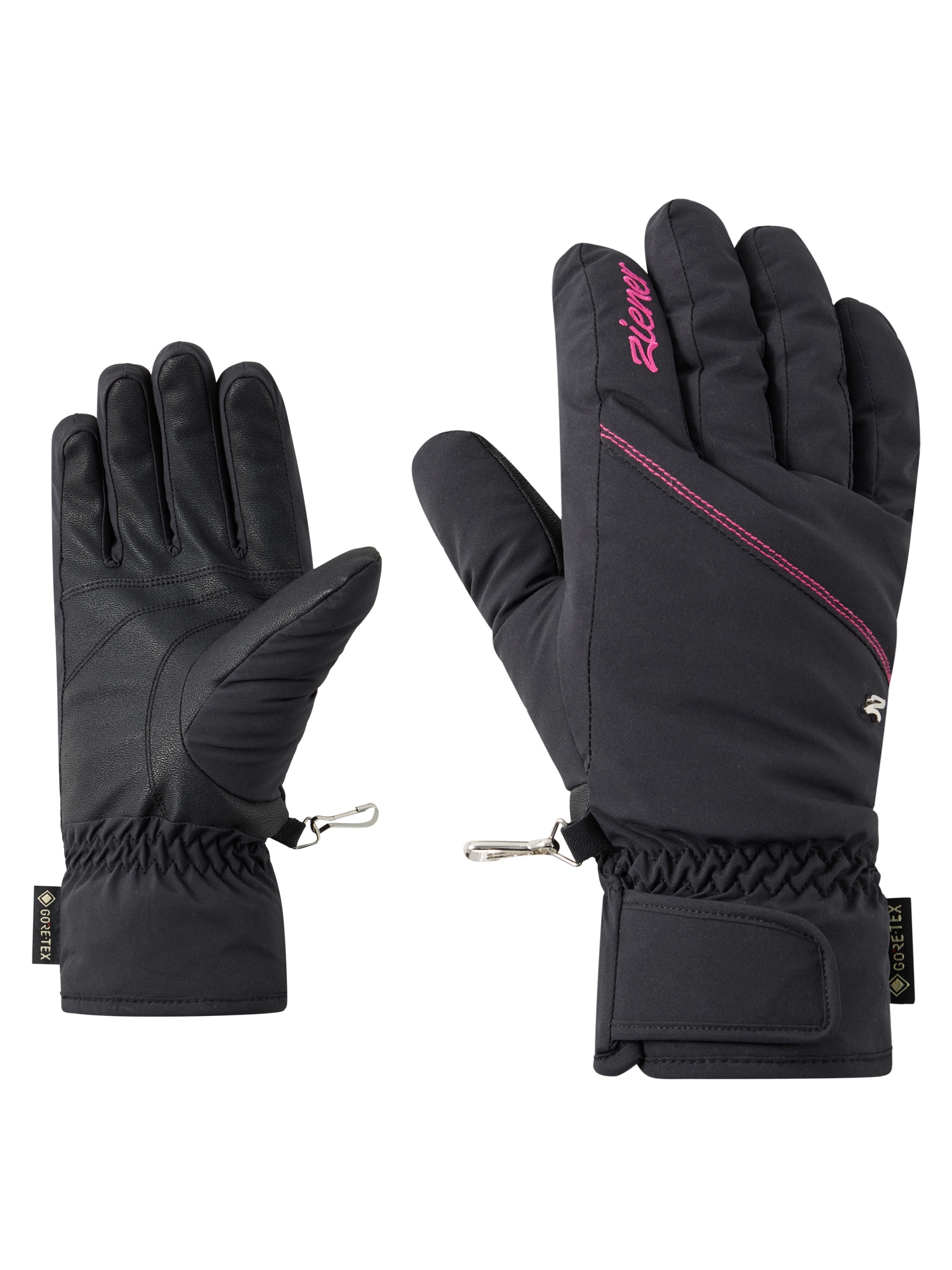 Ziener Skihandschuhe »KATYMY-Z GORE‑TEX® DAMEN« wasserdicht, winddicht, atmungsaktiv, wärmendes Plüschfutter