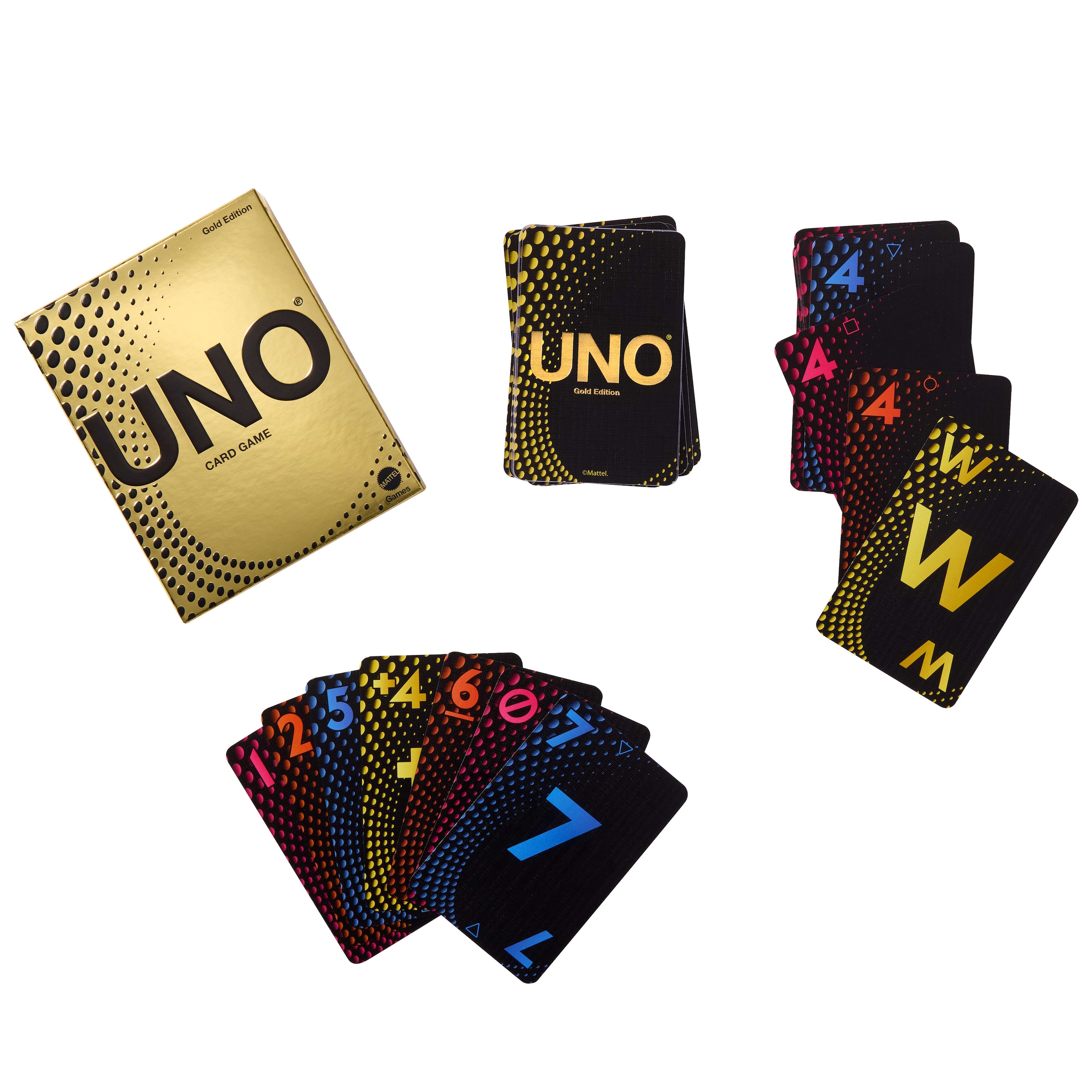 Mattel games Spiel »UNO, Gold-Edition«