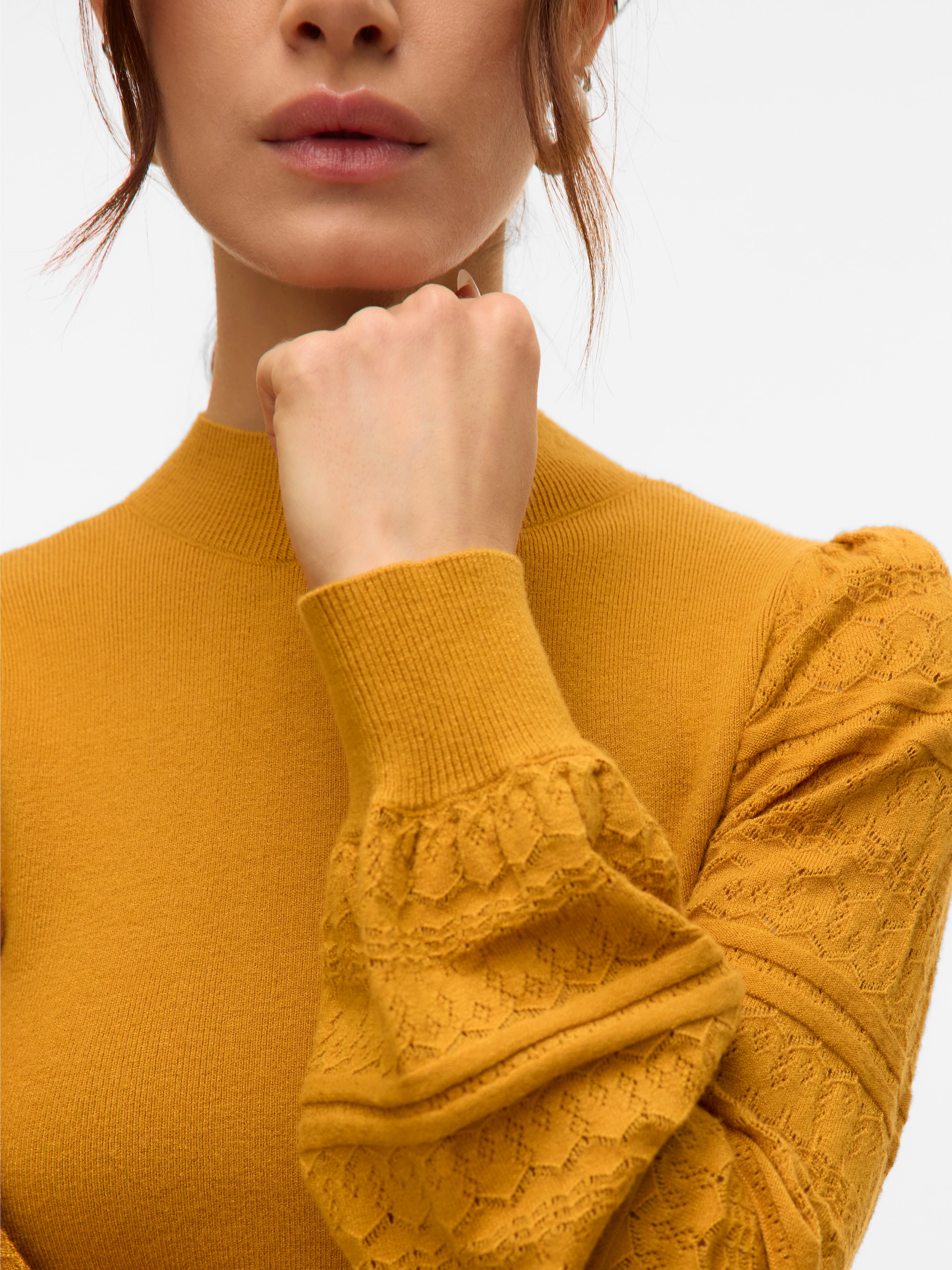 Vero Moda Strickpullover »VMNEWLIMONE LS HIGHNECK PULLOVER BOO«