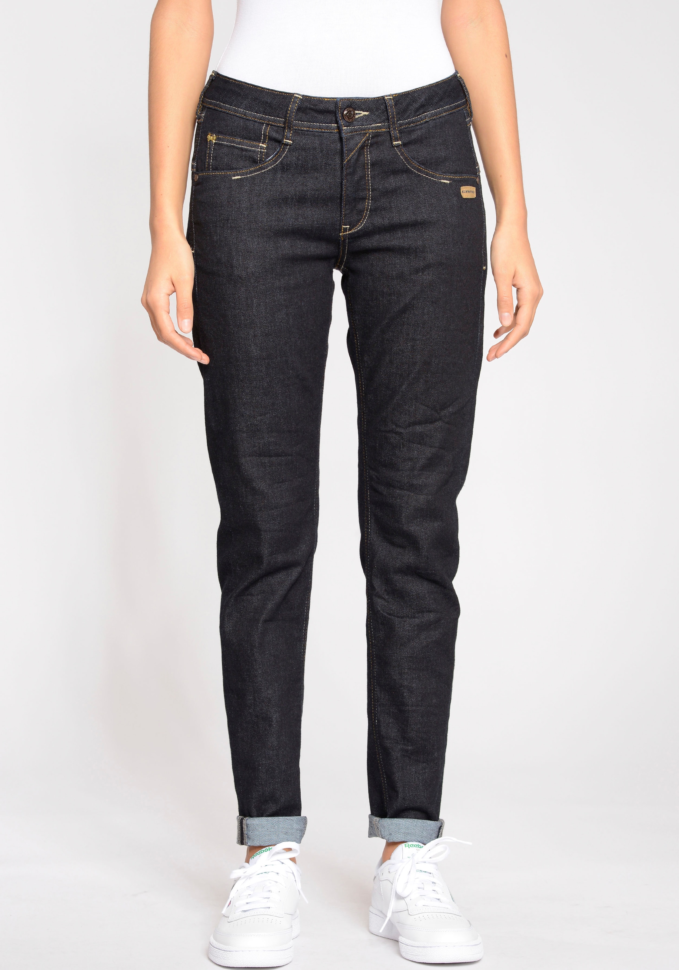 Shop Online Relax-fit-Jeans Fit«, Relaxed OTTO im mit »94Amelie Used-Effekten GANG