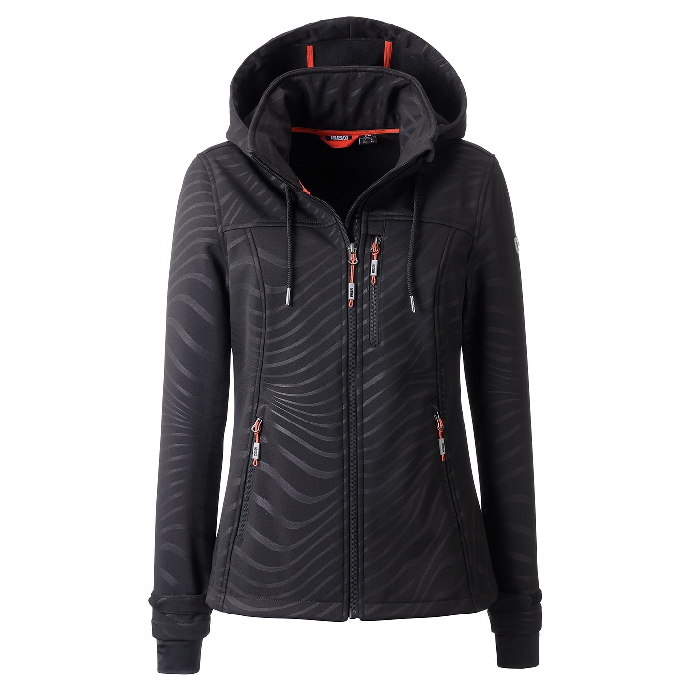 LPO Softshelljacke »Softshelljacke Sarina« mit Allover‑Prägung