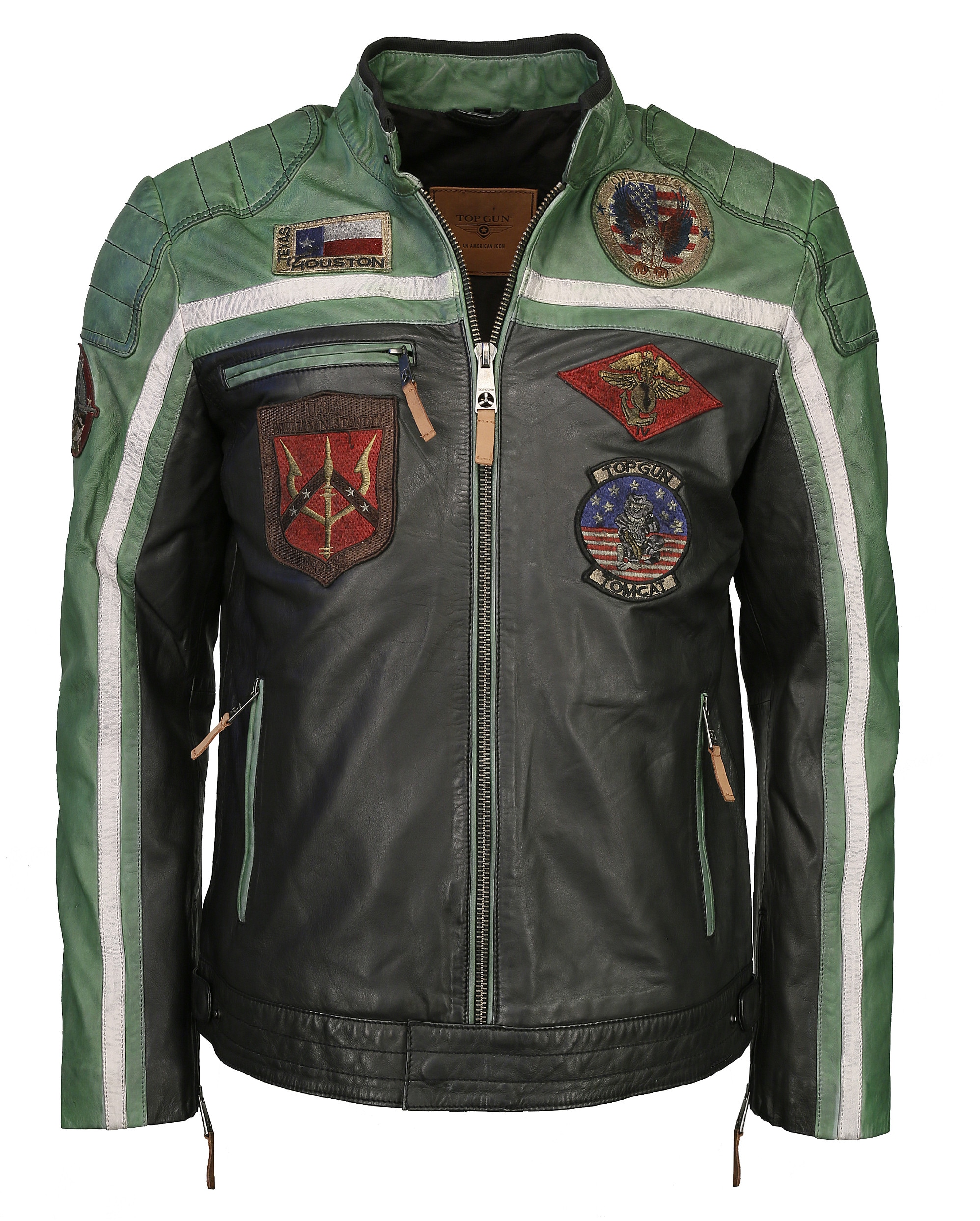 TOP GUN Lederjacke »Lederjacke TGJ1005«