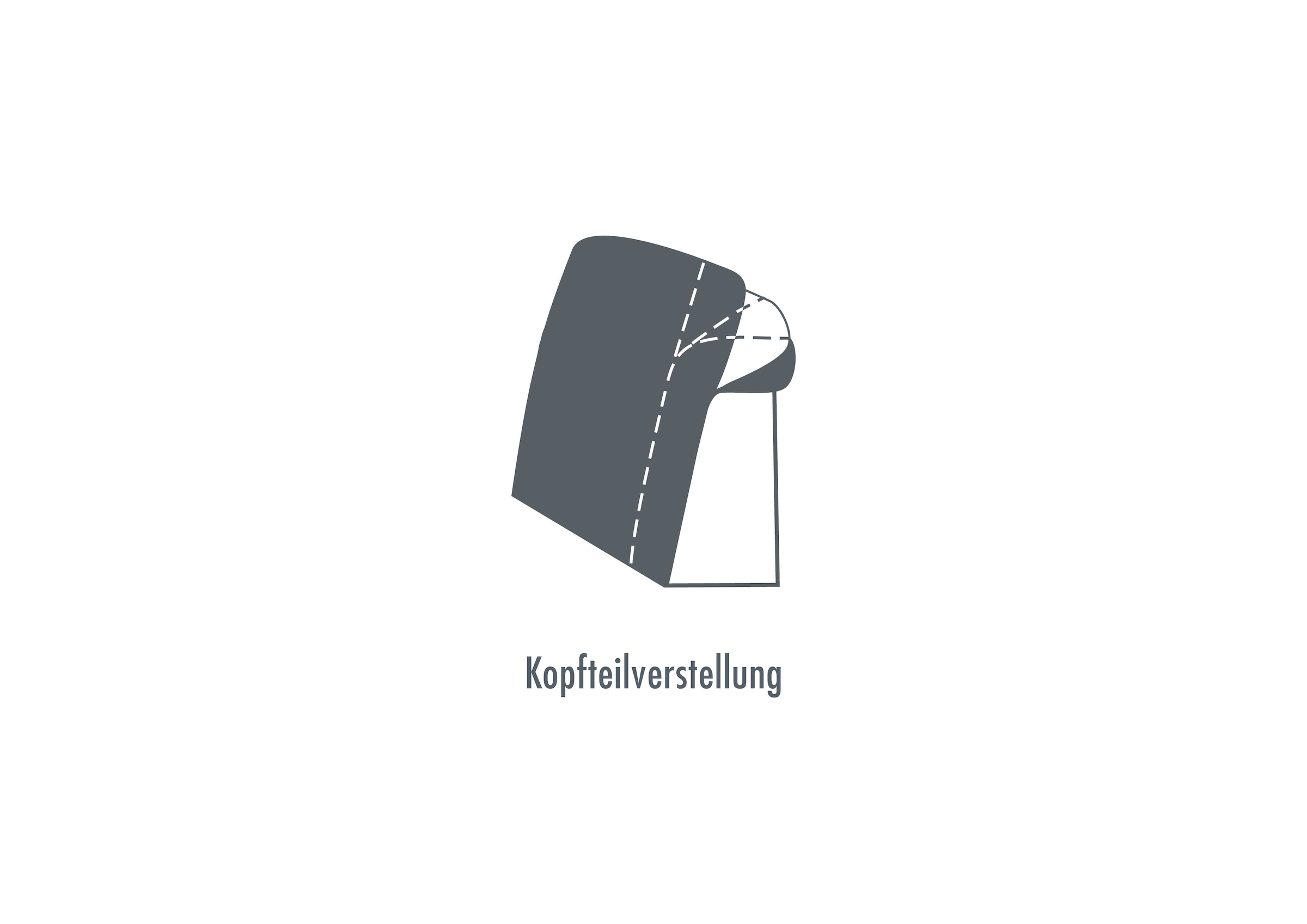 Die PlanBar Ecksofa »MP-IN15053 L-Form breiter Schenkel« mit Kopfteilverstellung, wahlweise mit manueller Vorziehbank