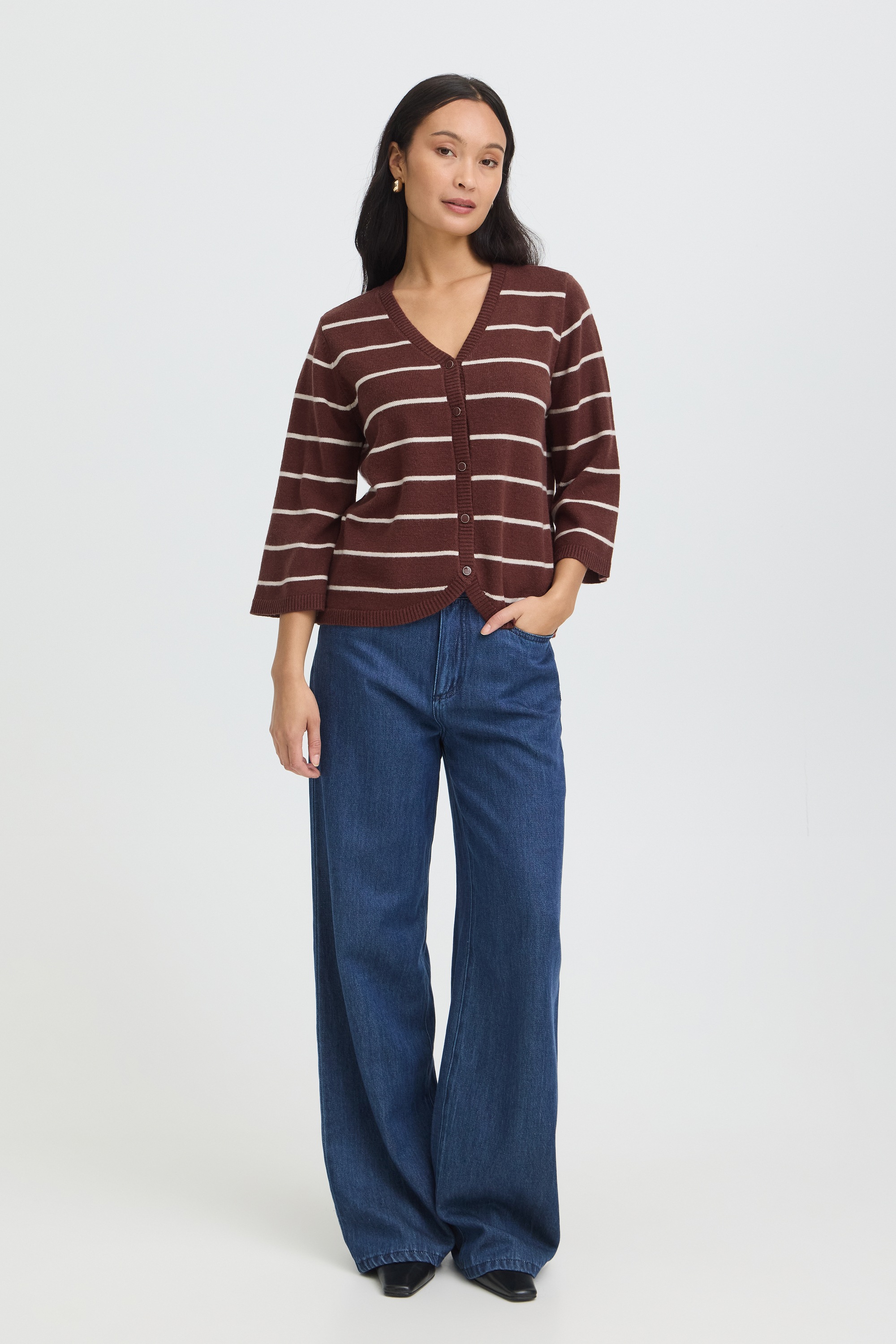 fransa Strickjacke »Damen Langarm FRBITTE«