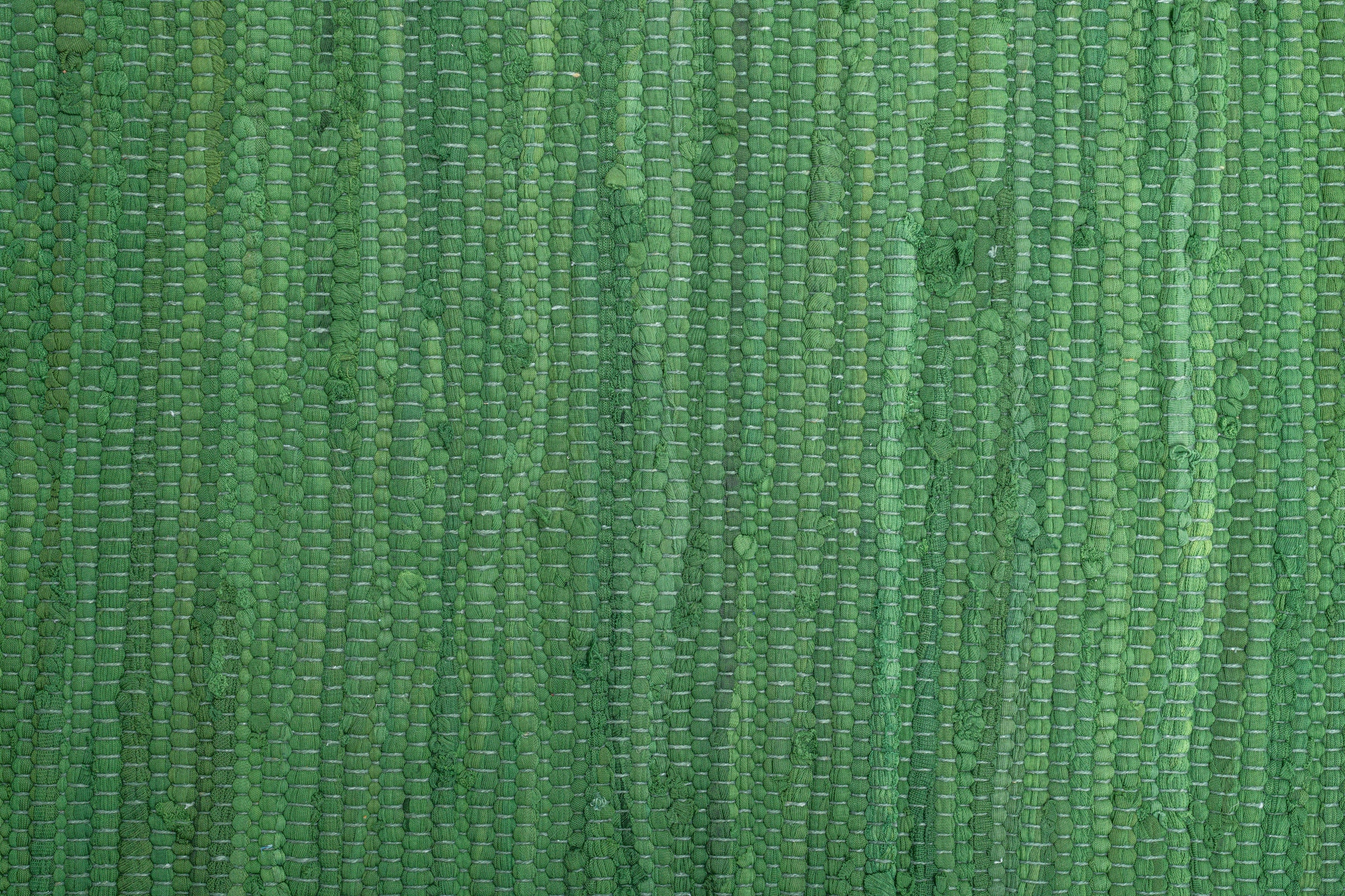 OTTO home Teppich »Cadis« rechteckig 5 mm Höhe Wendeteppich, mit Fransen, Uni Farben, handgewebt, reine Baumwolle