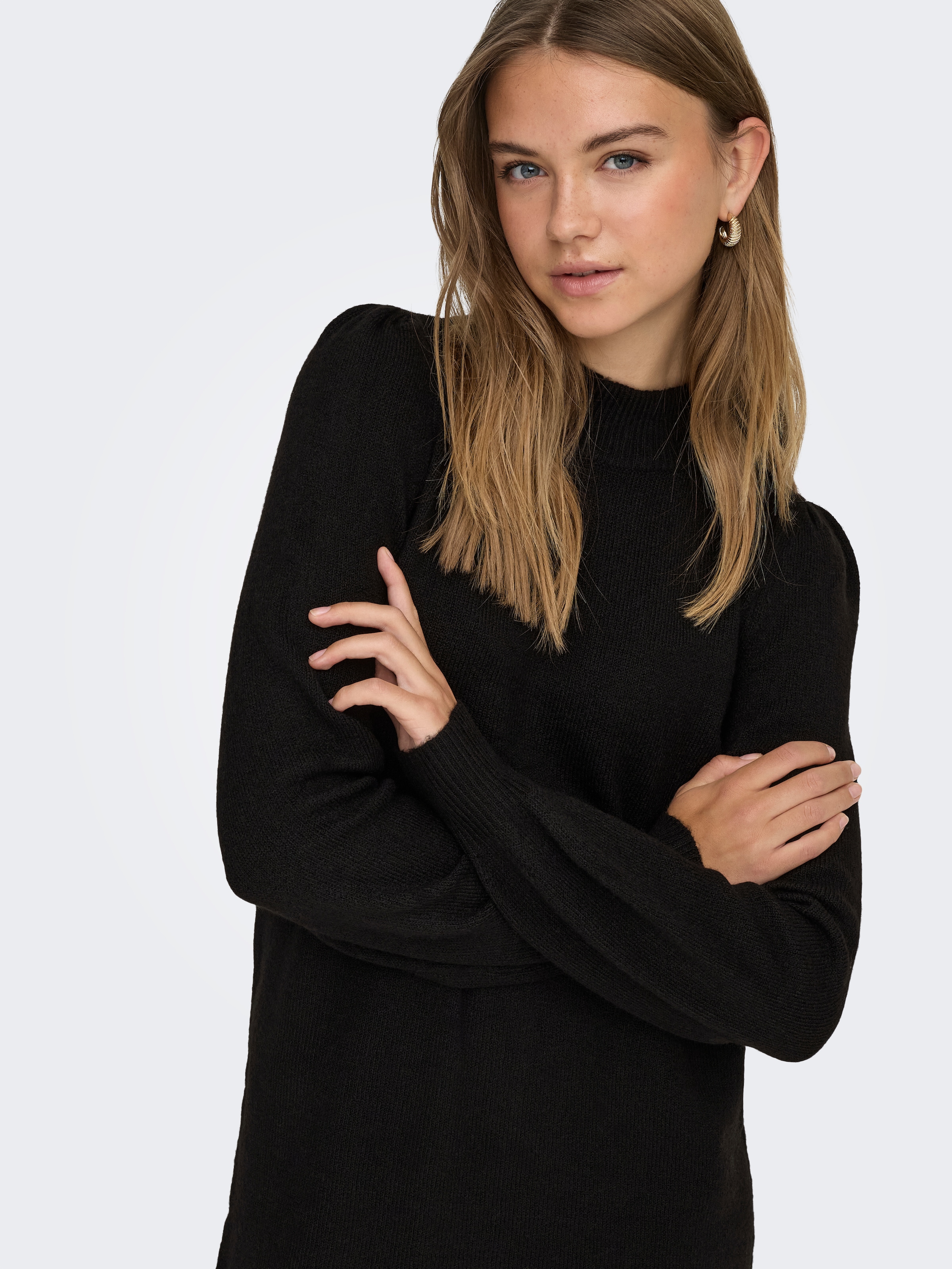 JDY Strickkleid »JDYRUE LIFE L/S HIGH NECK DRESS KNT NOOS«