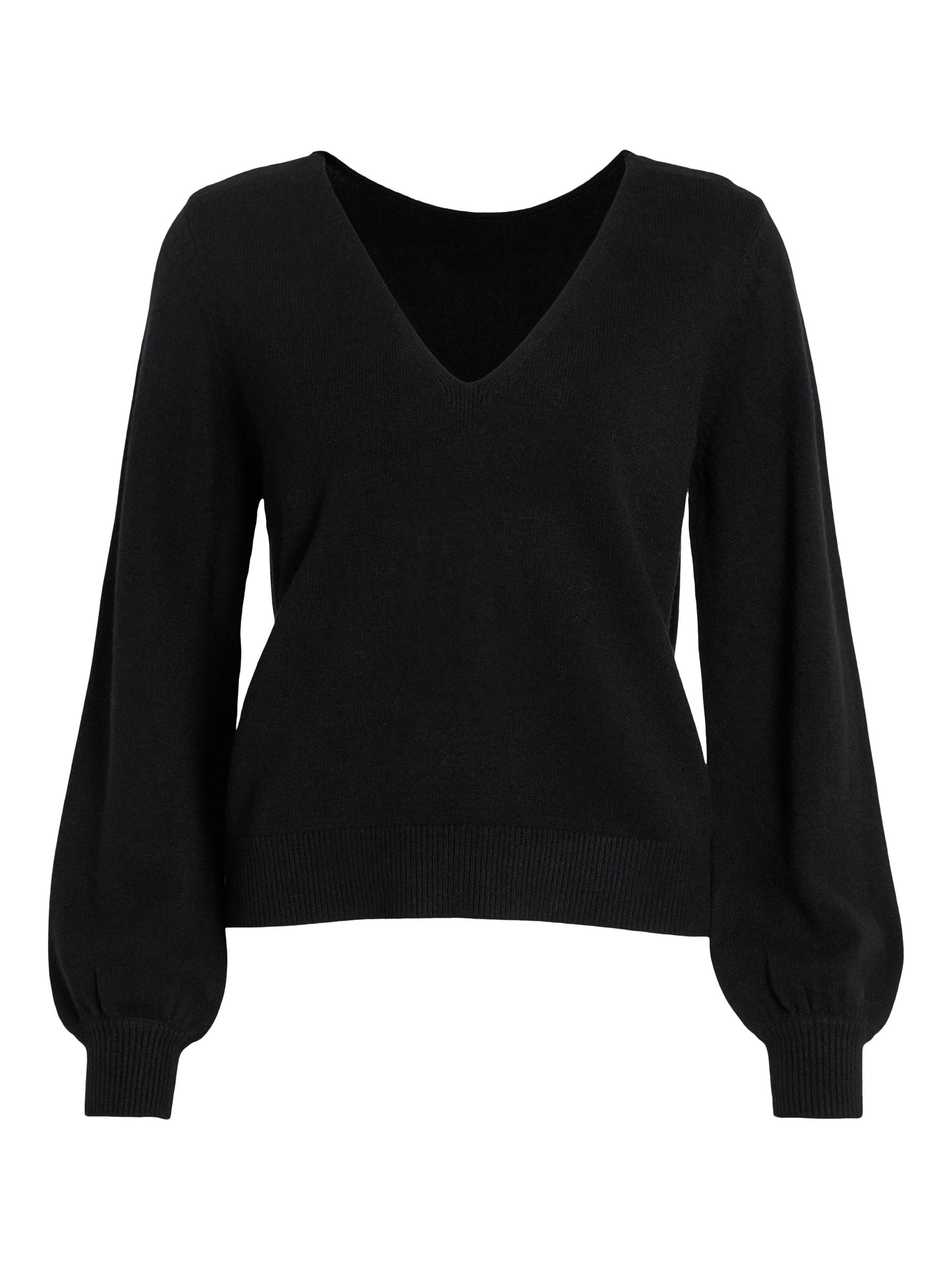 Vila V-Ausschnitt-Pullover »VIRIL REV V-NECK L/S TOP - NOOS«