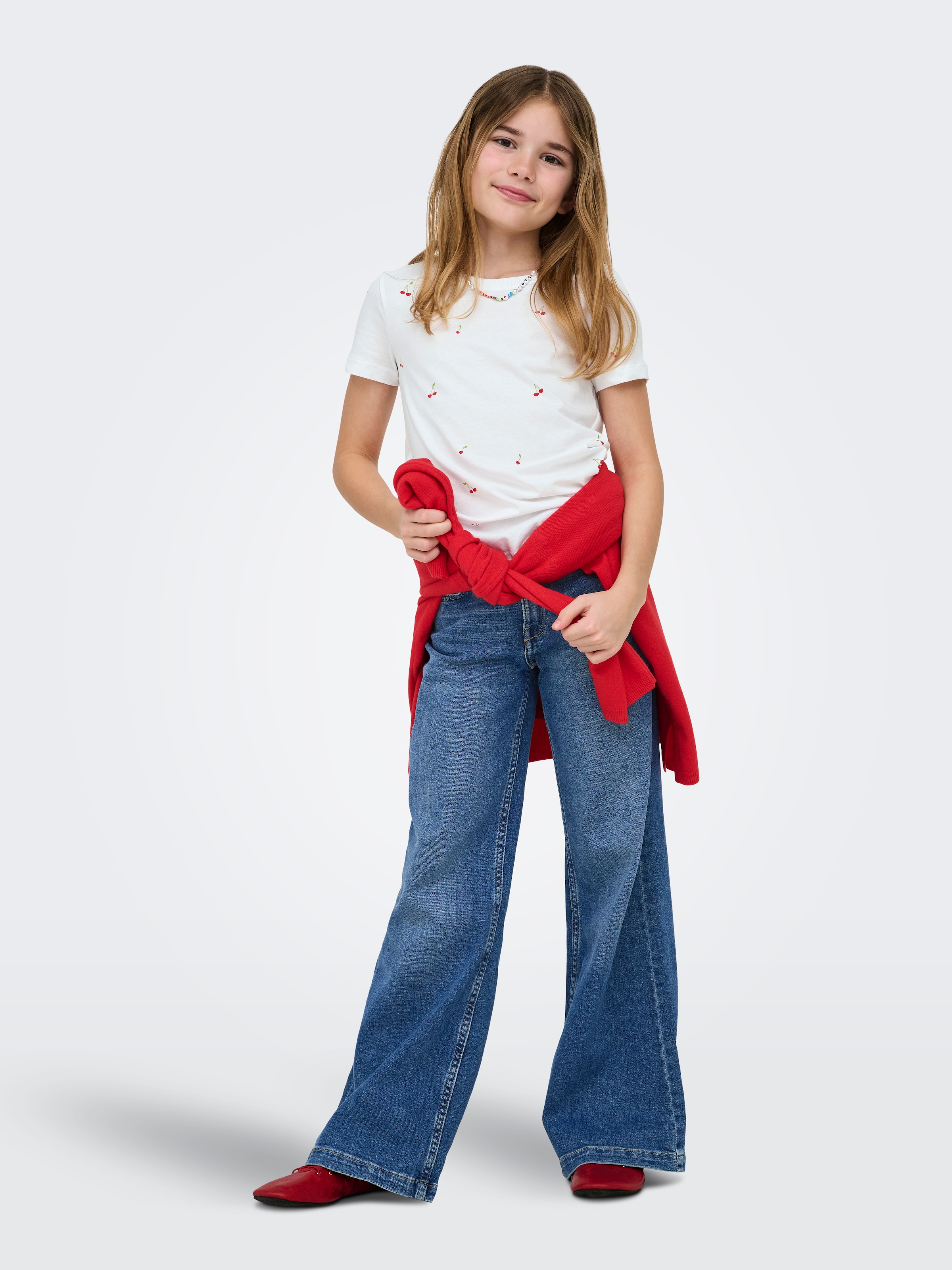 KIDS ONLY T-Shirt »KOGREX KETTY S/S TOP AOP JRS 3-PACK« Packung, 3 2x mit Brustmotiv und 1x Alloverprint