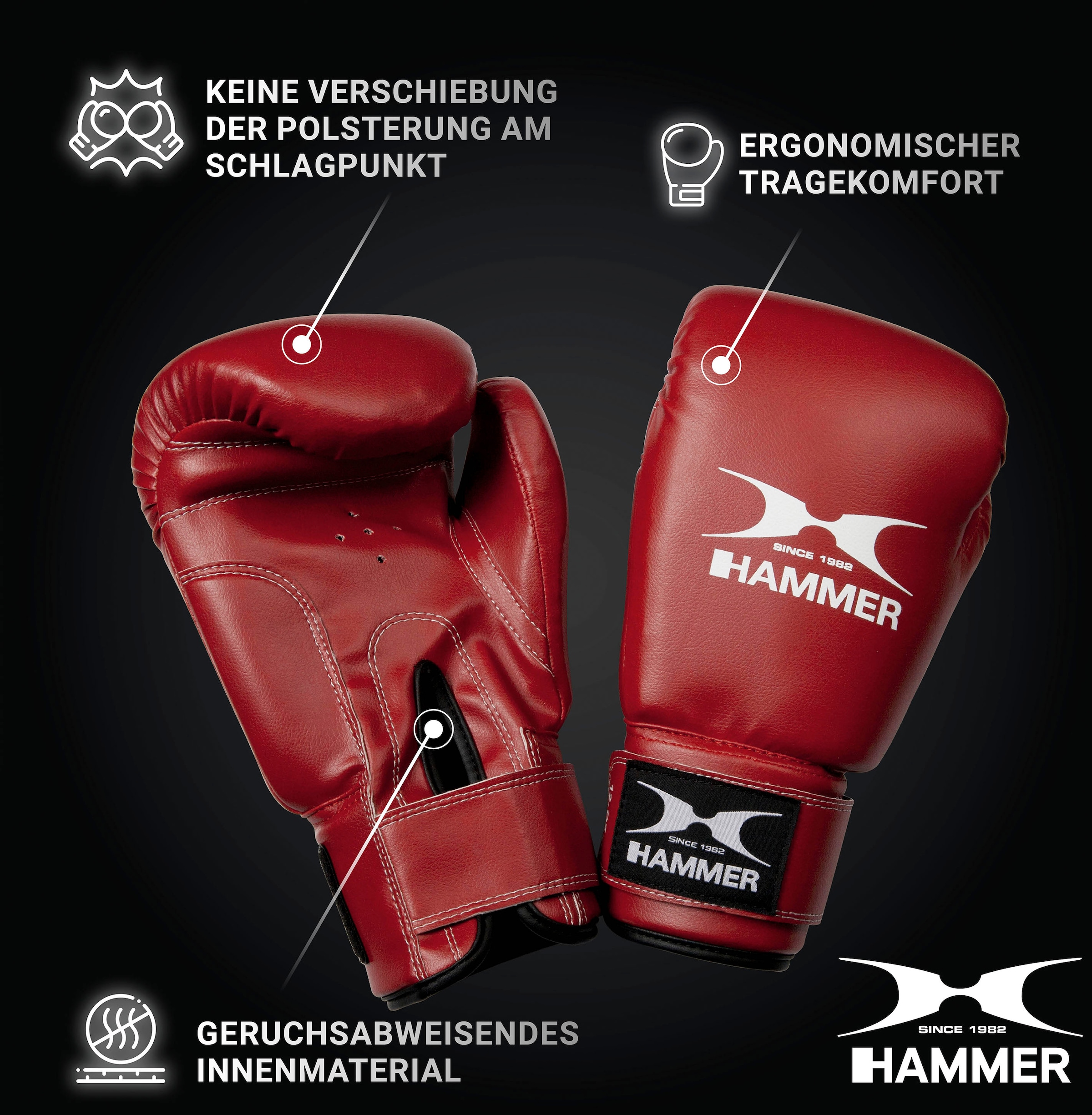 Hammer online Boxsack Boxhandschuhen) Trainings-DVD-mit (Set, »Fit«, OTTO mit bei