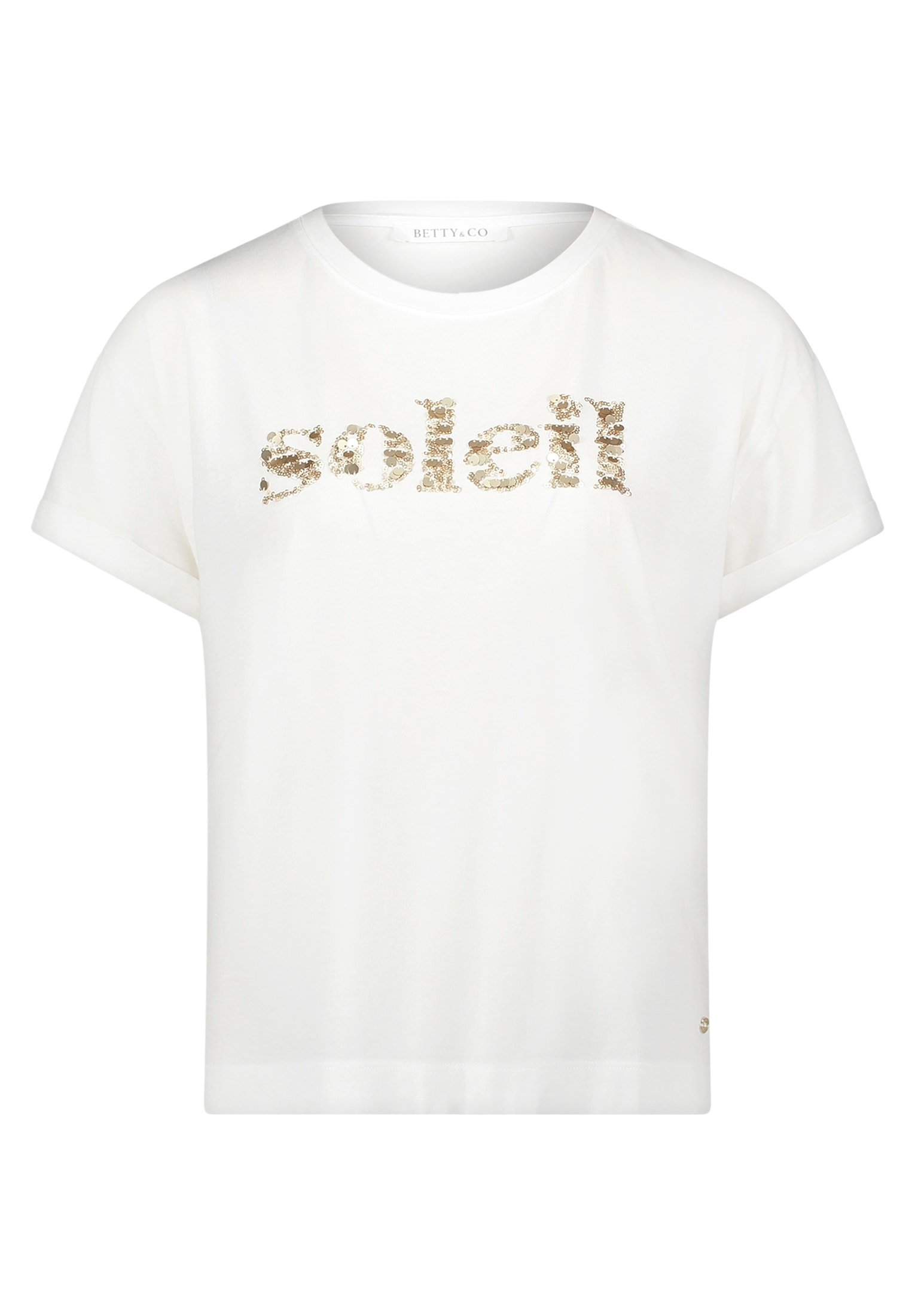 Betty&Co Rundhalsshirt »Rundhals-Shirt kurzarm«