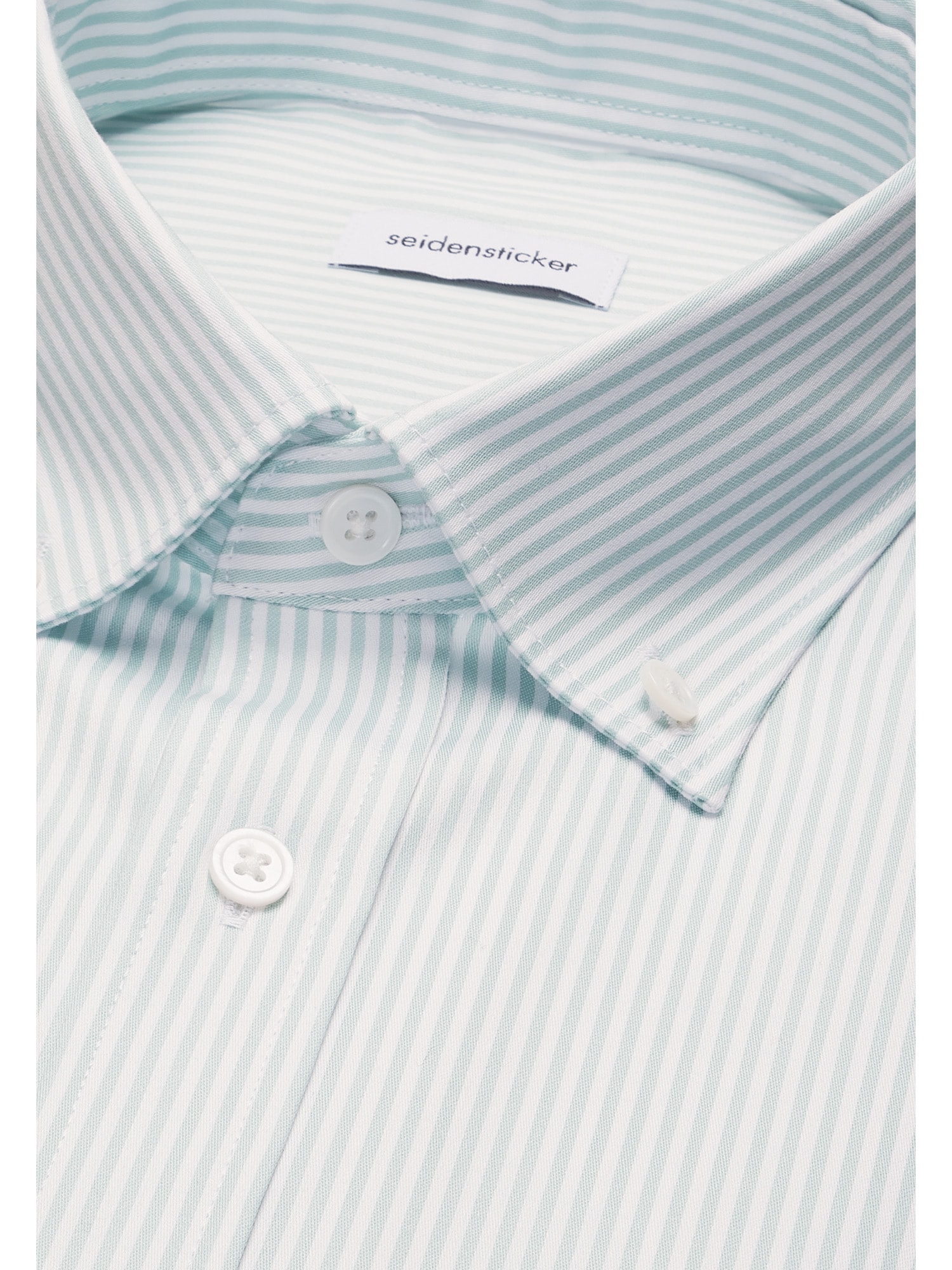 seidensticker Businesshemd »Schwarze Rose« Regular 1/1 Button-Down-Kragen Gestreift