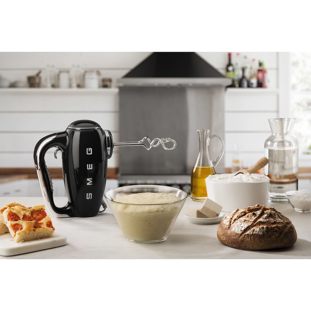 Smeg Handmixer »HMF01BLEU Schwarz«, 250 W