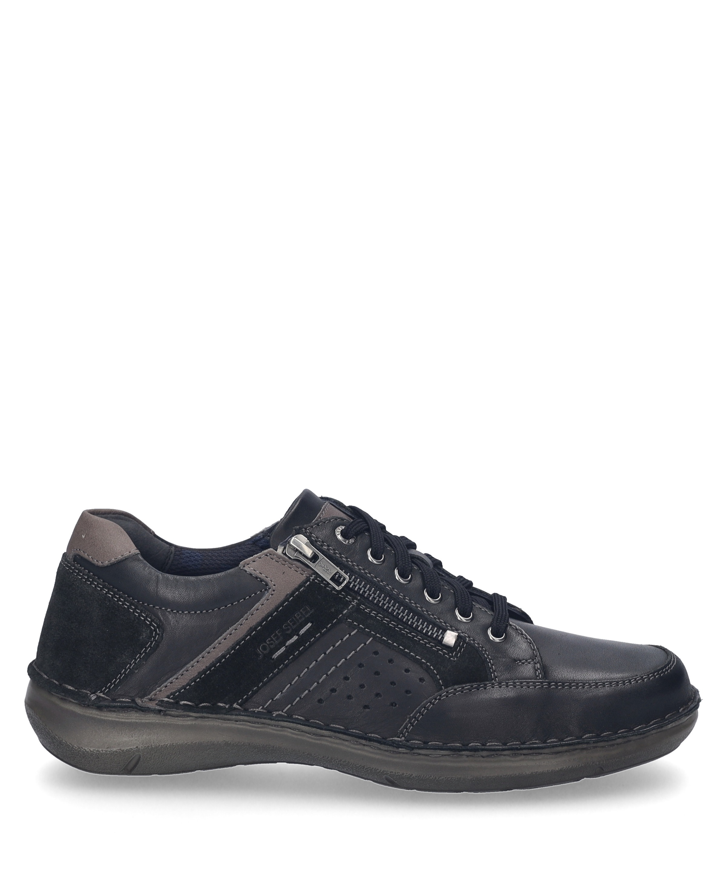 Josef Seibel Schnürschuh »New Anvers 87, schwarz-kombi«