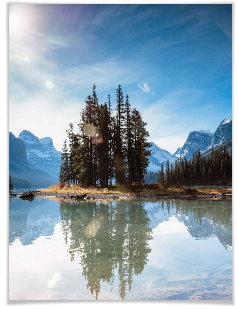 Wall-Art Poster »Jasper-Nationalpark Kanada«, Kanada, (1 St.), Poster,  Wandbild, Bild, Wandposter kaufen online bei OTTO