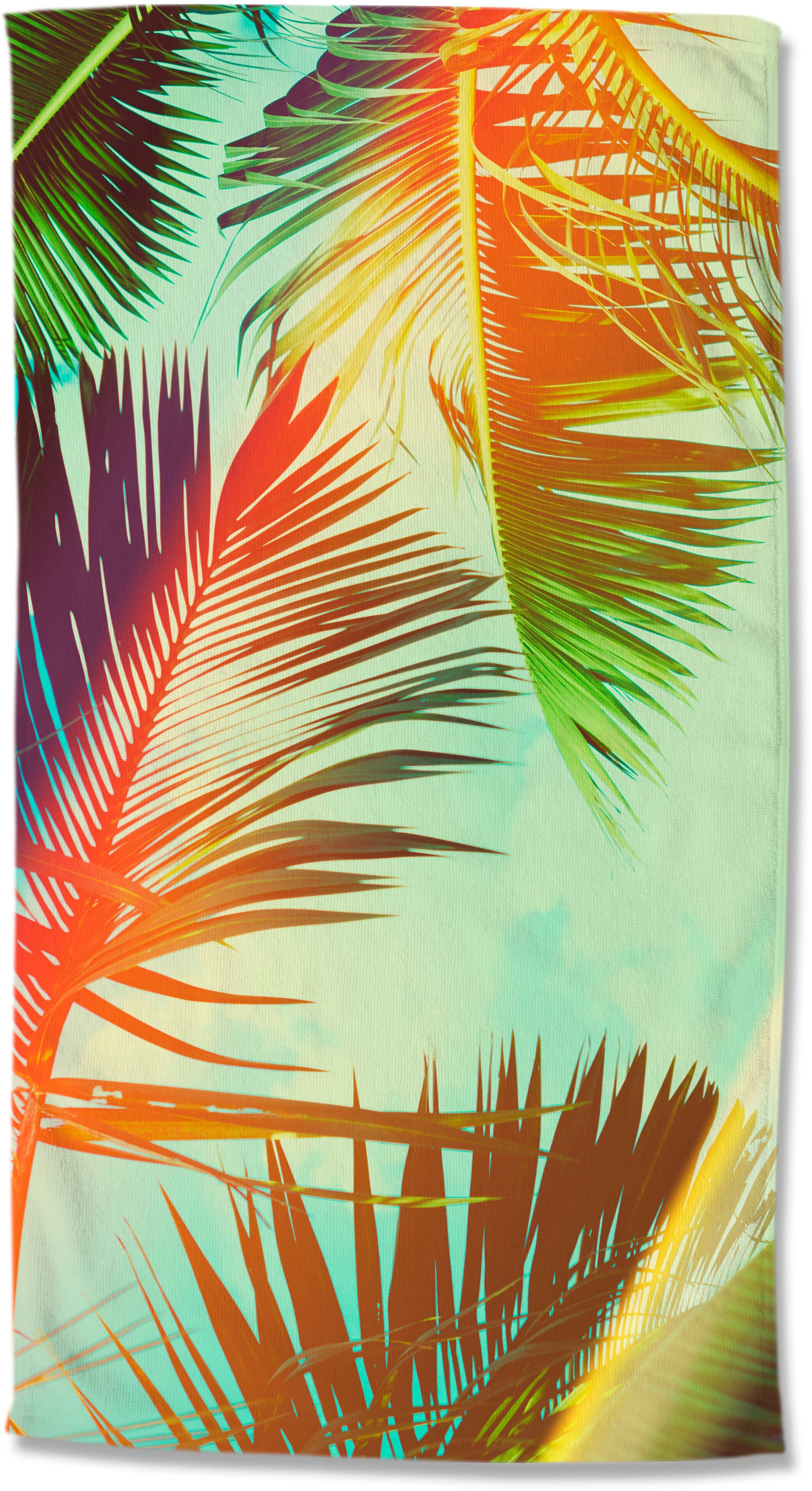 Strandtuch »Palms«, (1 St.), schnell trocknet