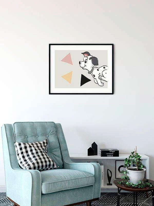 Komar Poster »101 Dalmatiner Angles Online Schlafzimmer, Disney, Wohnzimmer Shop Landscape«, Kinderzimmer, OTTO im