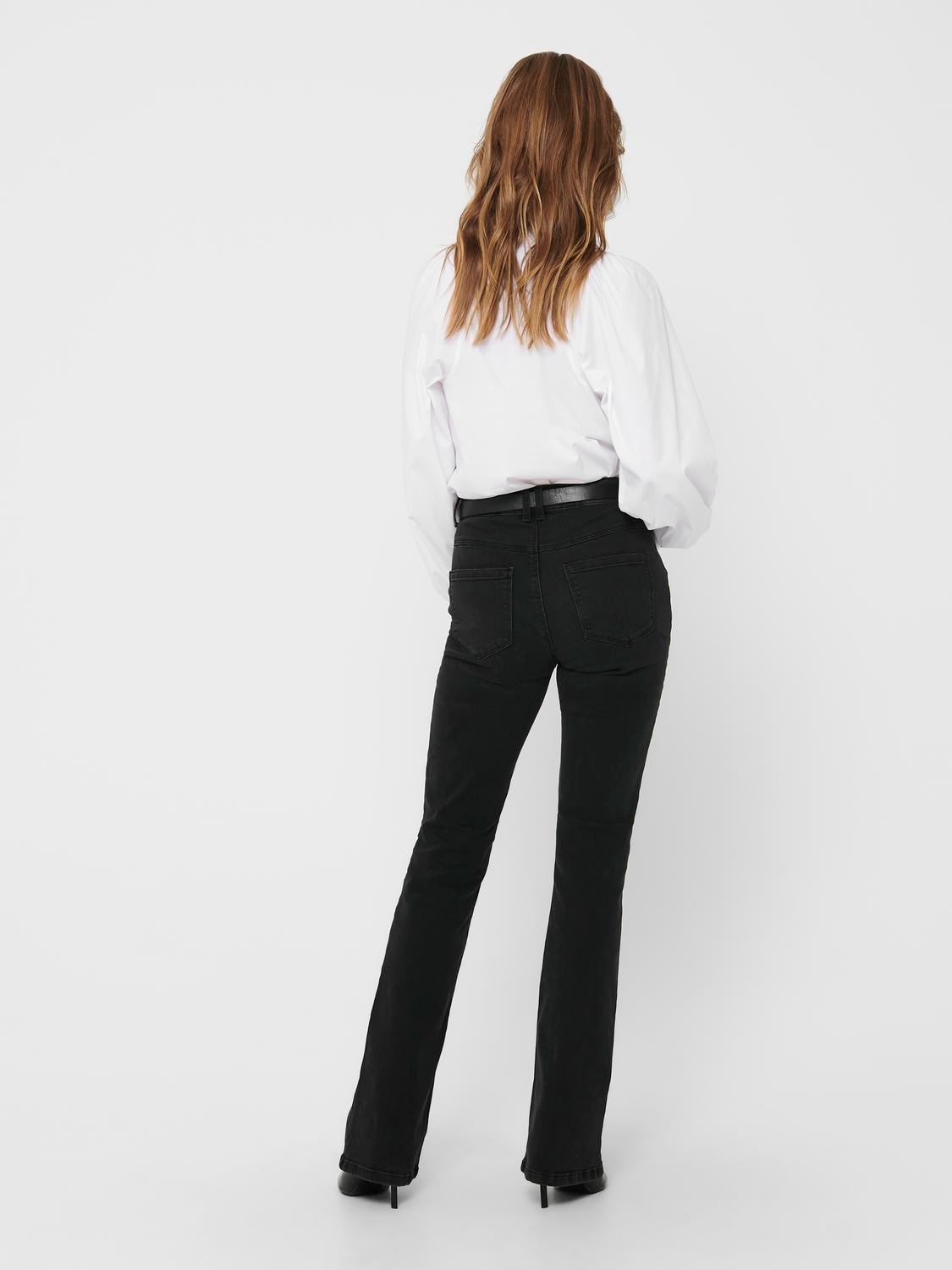 JDY High-waist-Jeans »JDYNEWFLORA HW FLARED DG30 DNM NOOS«