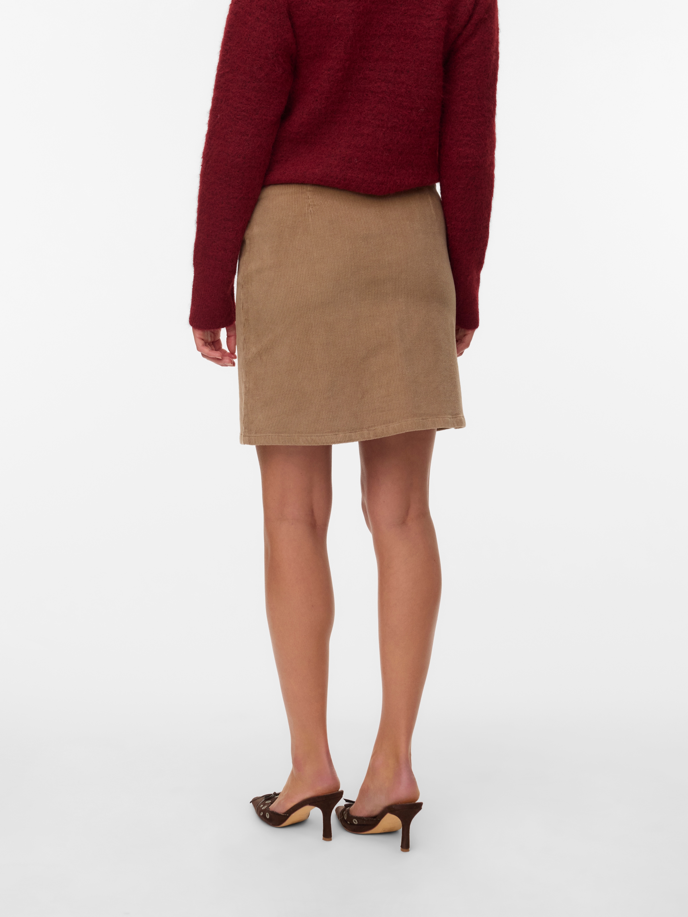 Vero Moda Cordrock »VMETTA HR SHORT CORD SKATER SKIRT NOOS«