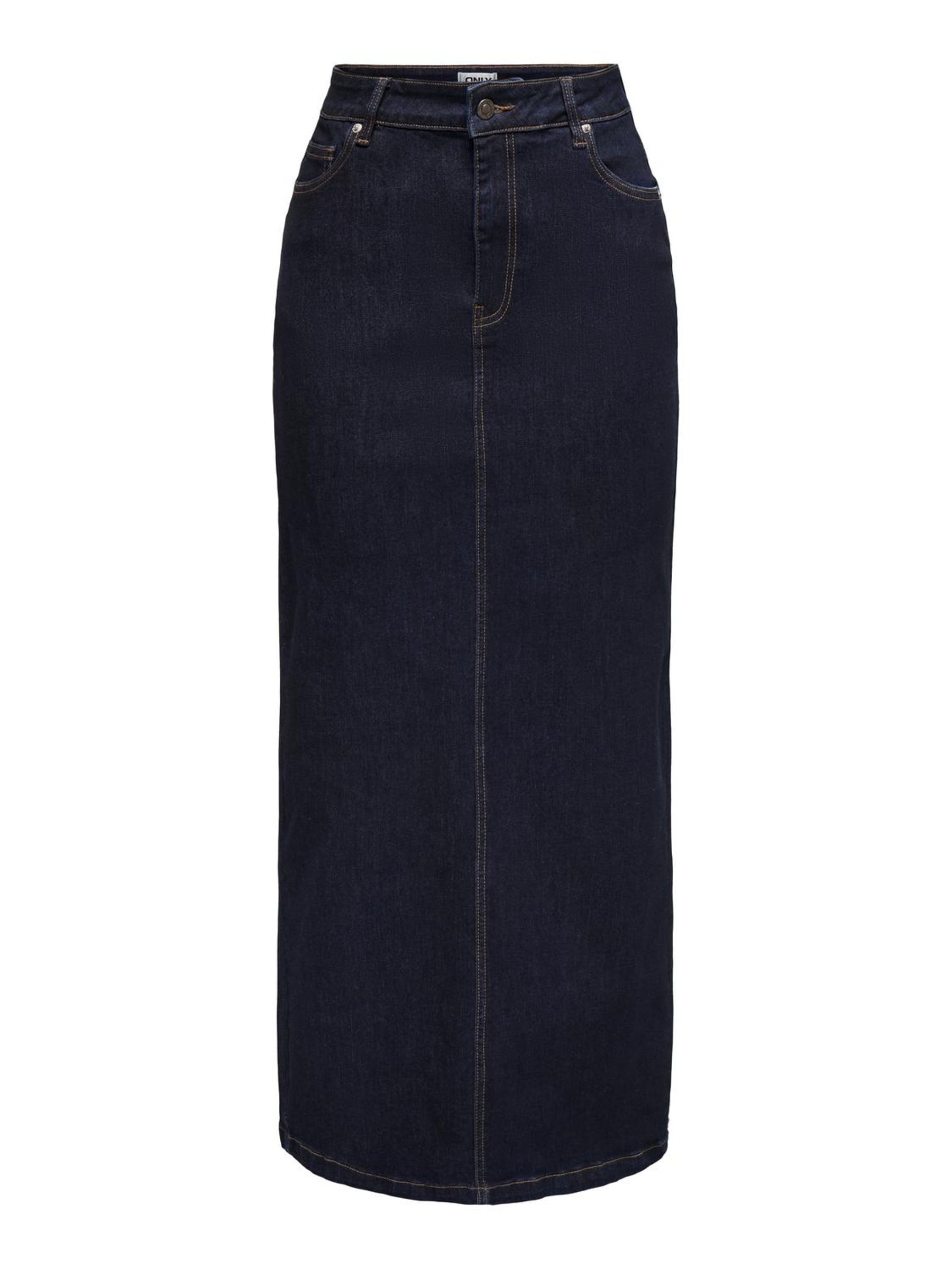 ONLY Jeansrock »ONLWALO MW SLIT DNM MAXI SKIRT GUA«