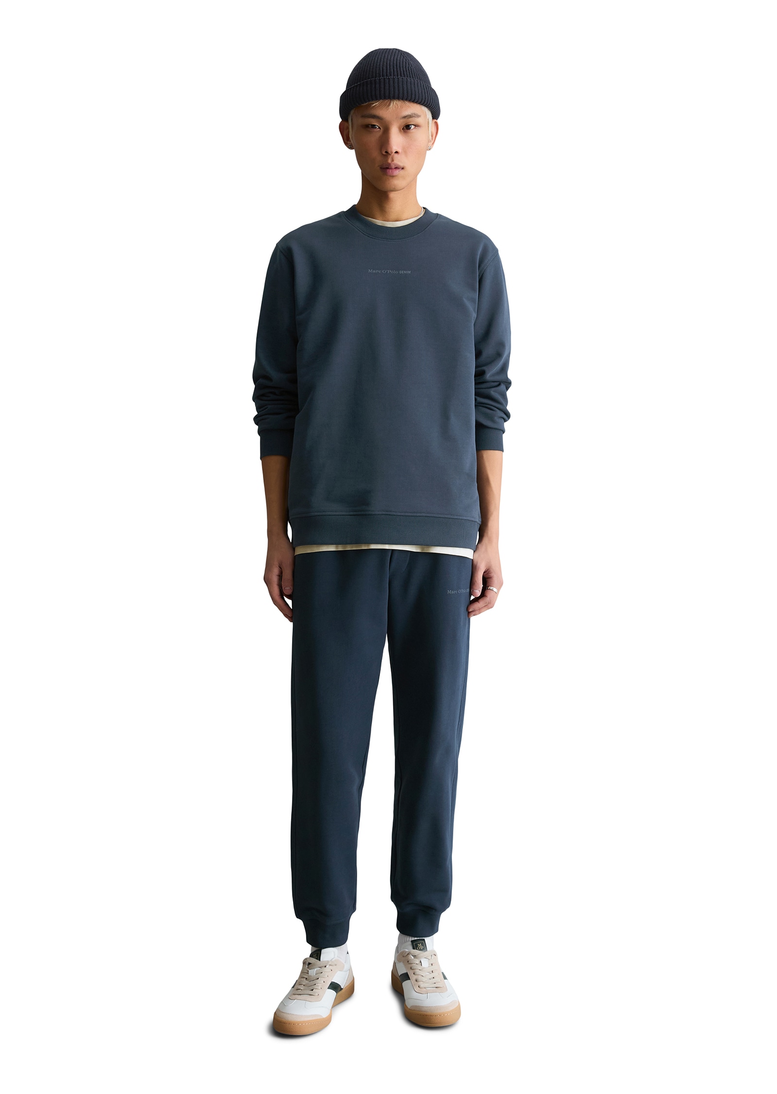 Marc O'Polo DENIM Sweatshirt , regular fit aus weichem Bio-Baumwoll-Sweat
