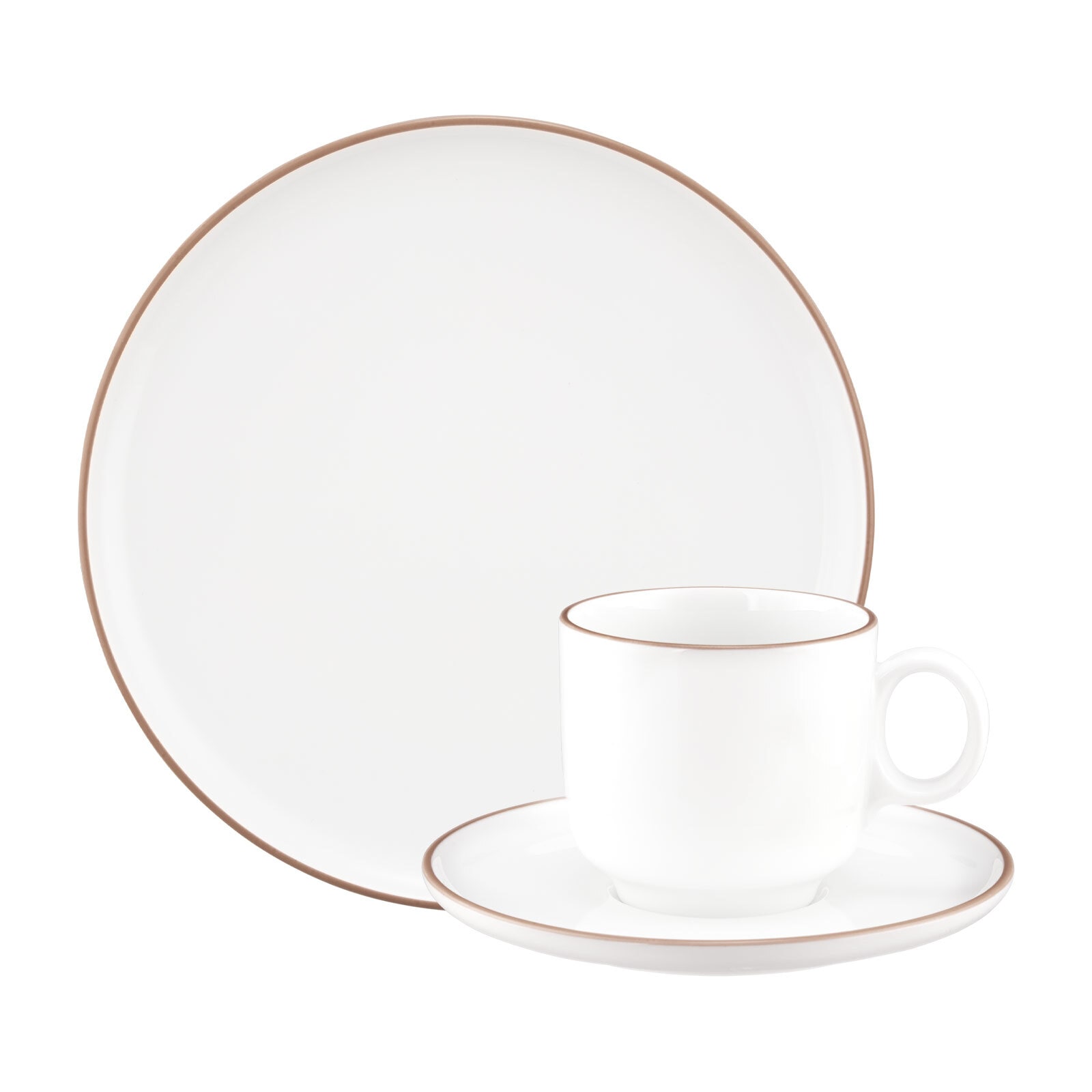 Seltmann Weiden Geschirr-Set »Kaffeeservice Sento Home Pure Lines 18-tlg.« Spülmaschinengeeignet, Mikrowellengeeignet, Ofenfest, Salamandergeeignet, Kühlschrankgeeignet, Gefrierschrankgeeignet