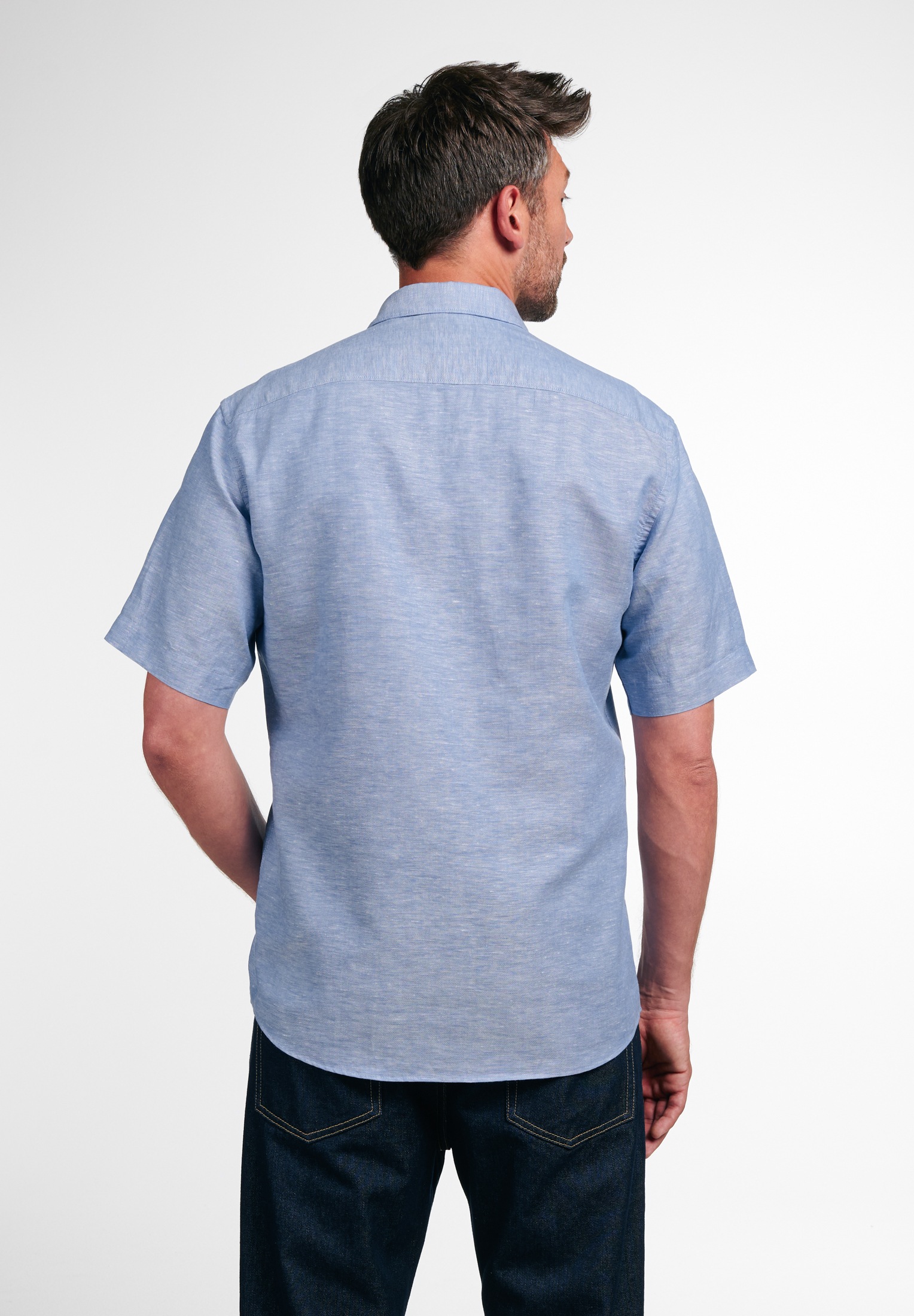 Eterna Kurzarmhemd »REGULAR FIT« EASY IRON (bügelleicht)