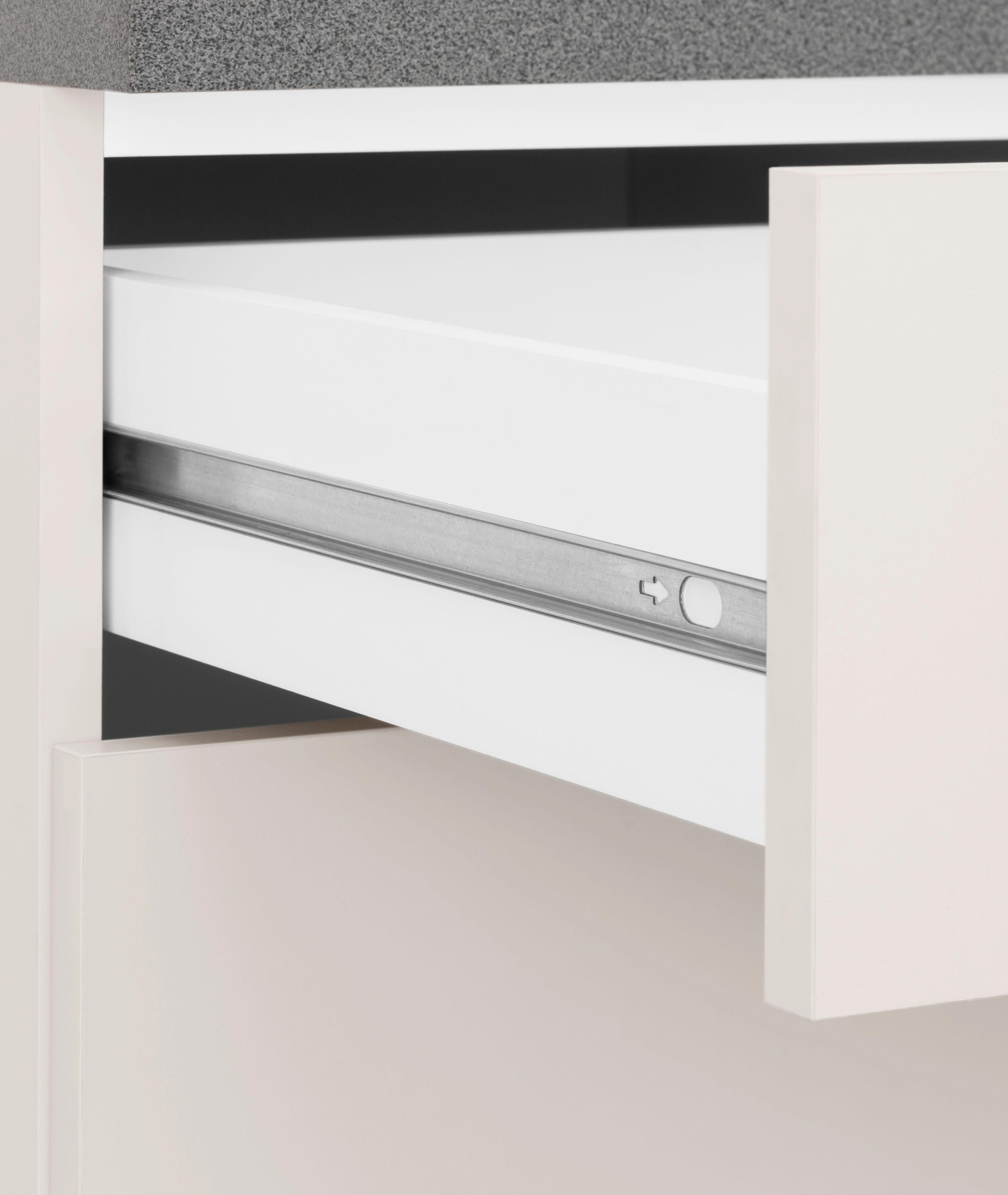 wiho Küchen Küchenzeile »Cali« mit E-Geräten, Breite 360 cm