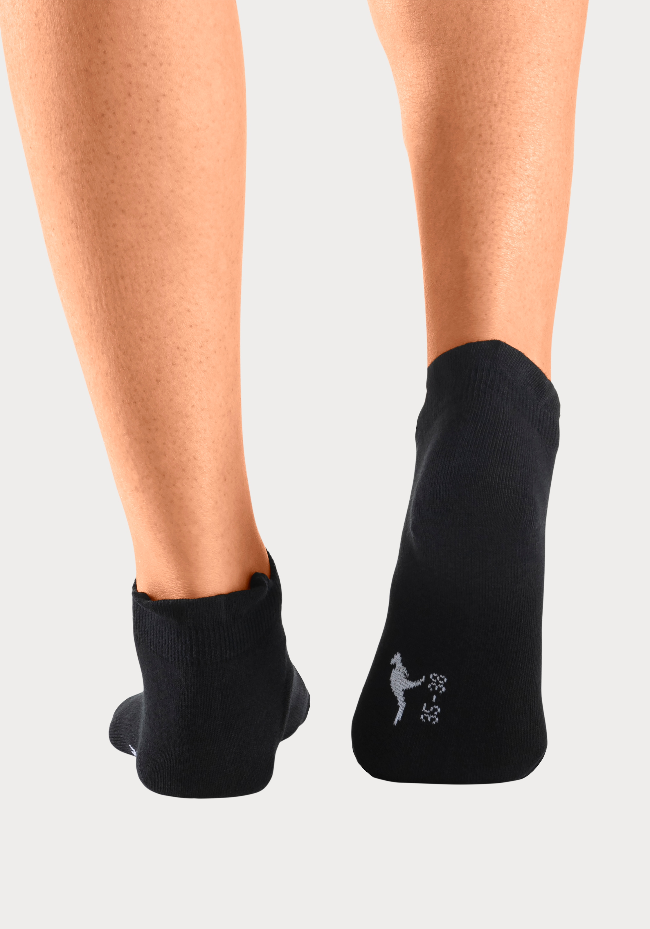 KangaROOS Sneakersocken, (Packung, 10 Paar), mit erhöhtem Bündchen