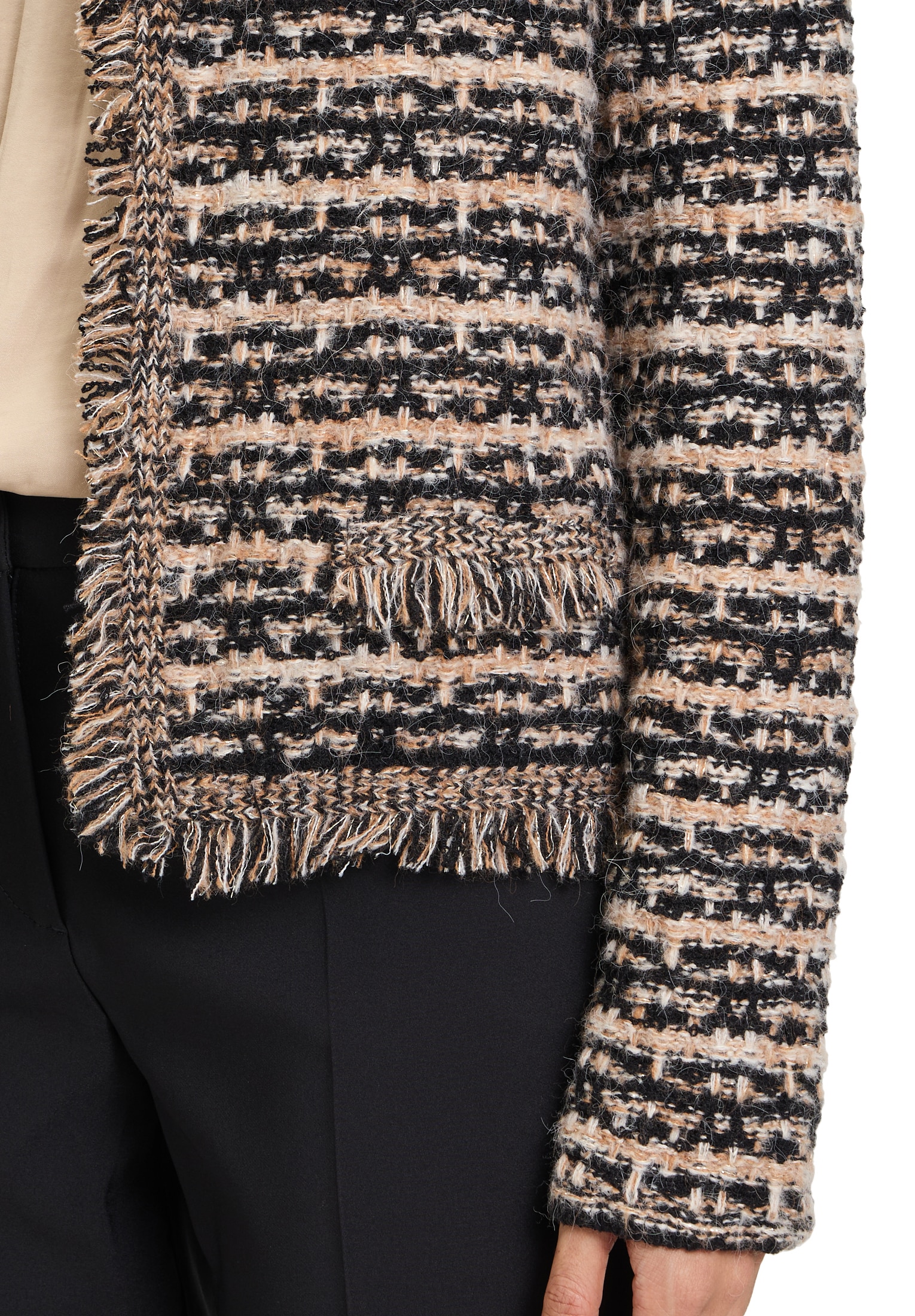 Betty Barclay Cardigan »Strick-Cardigan mit Fransen«