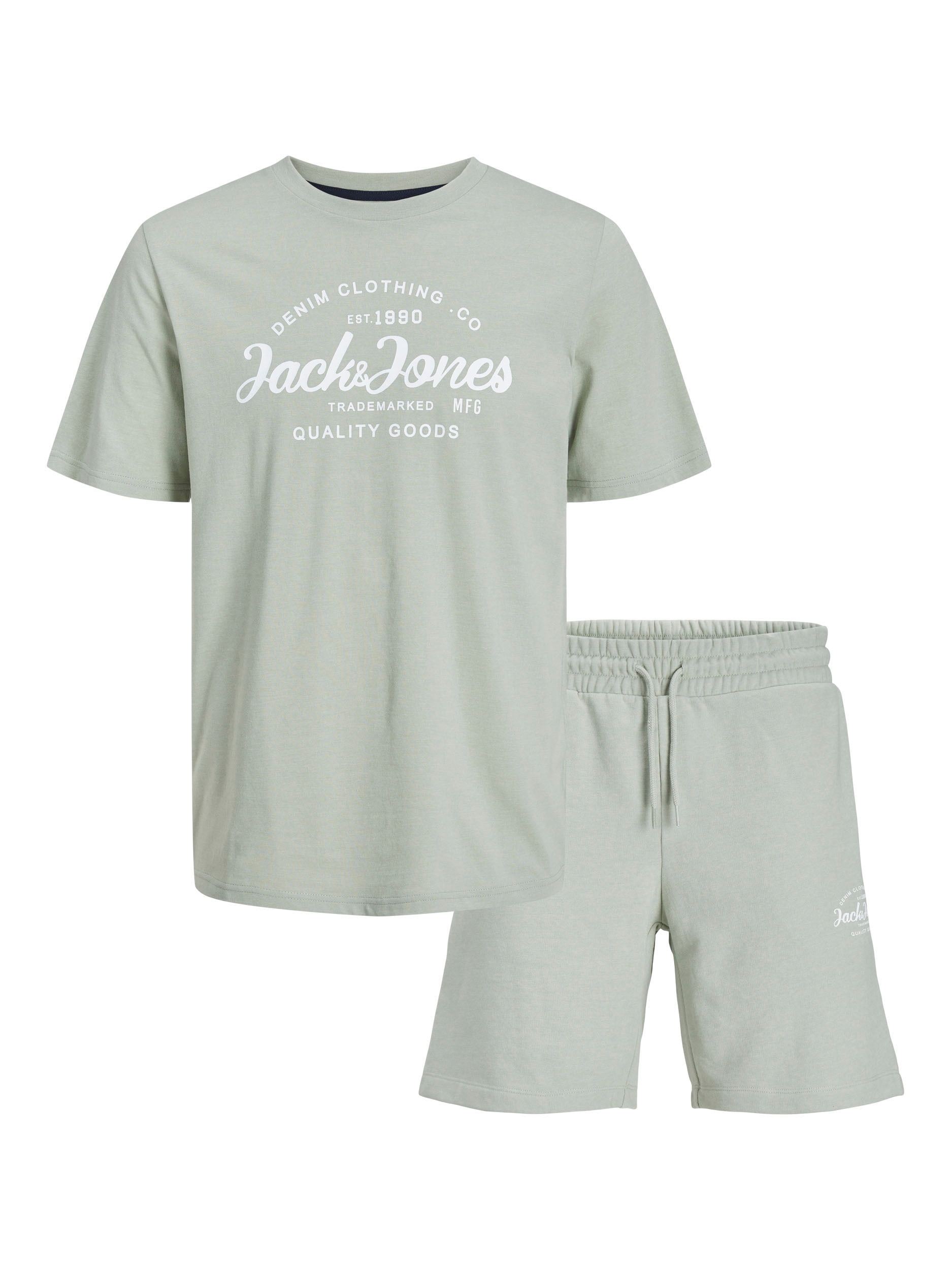 Jack & Jones Junior T-Shirt »JJFOREST TEE SS CREW SET PACK MP JNR«, (Set, 2 tlg.)