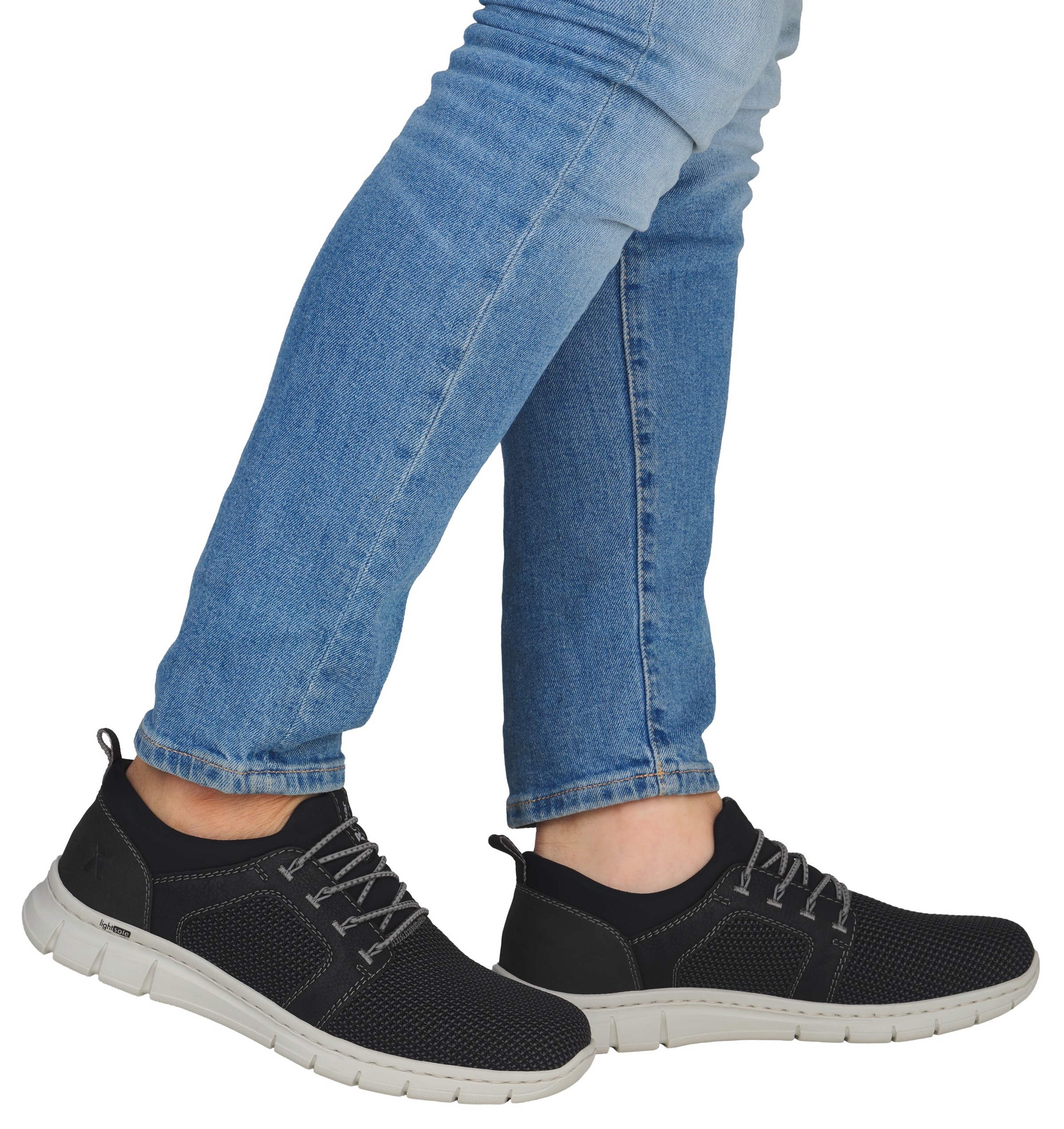 Rieker Slip-On Sneaker  Schlupfschuh, Halbschuh, Freizeitschuh mit Gummizug, zum Schlupfen