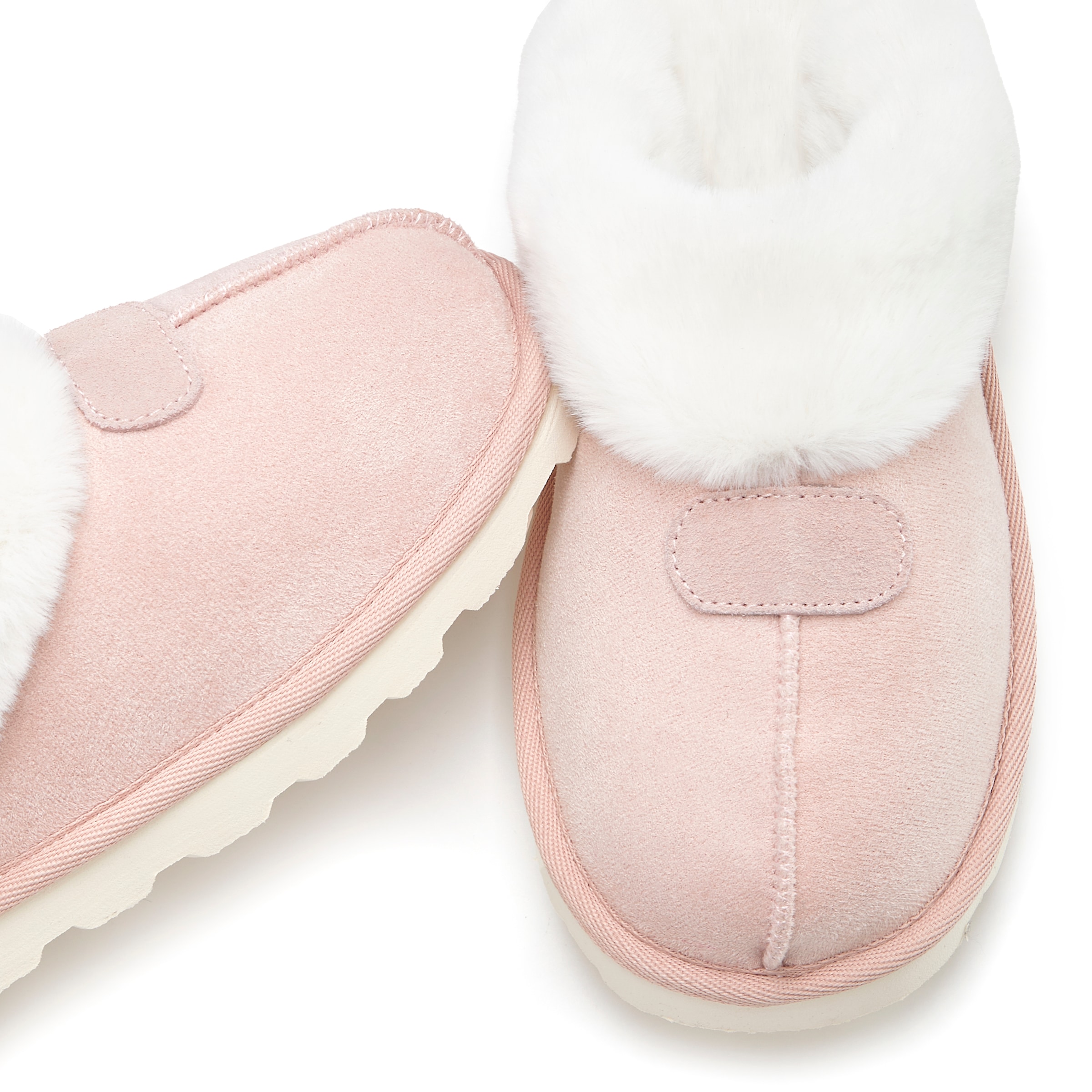 Vivance Dreams Pantolette »Plüsch Hausschuh, Pantoffeln, Clogs, Schlappen, Hausschuh,«  mit Warmfutter VEGAN