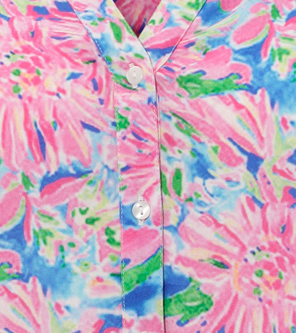 Aniston CASUAL Schlupfbluse, mit farbenfrohem, malerischen Blumendruck