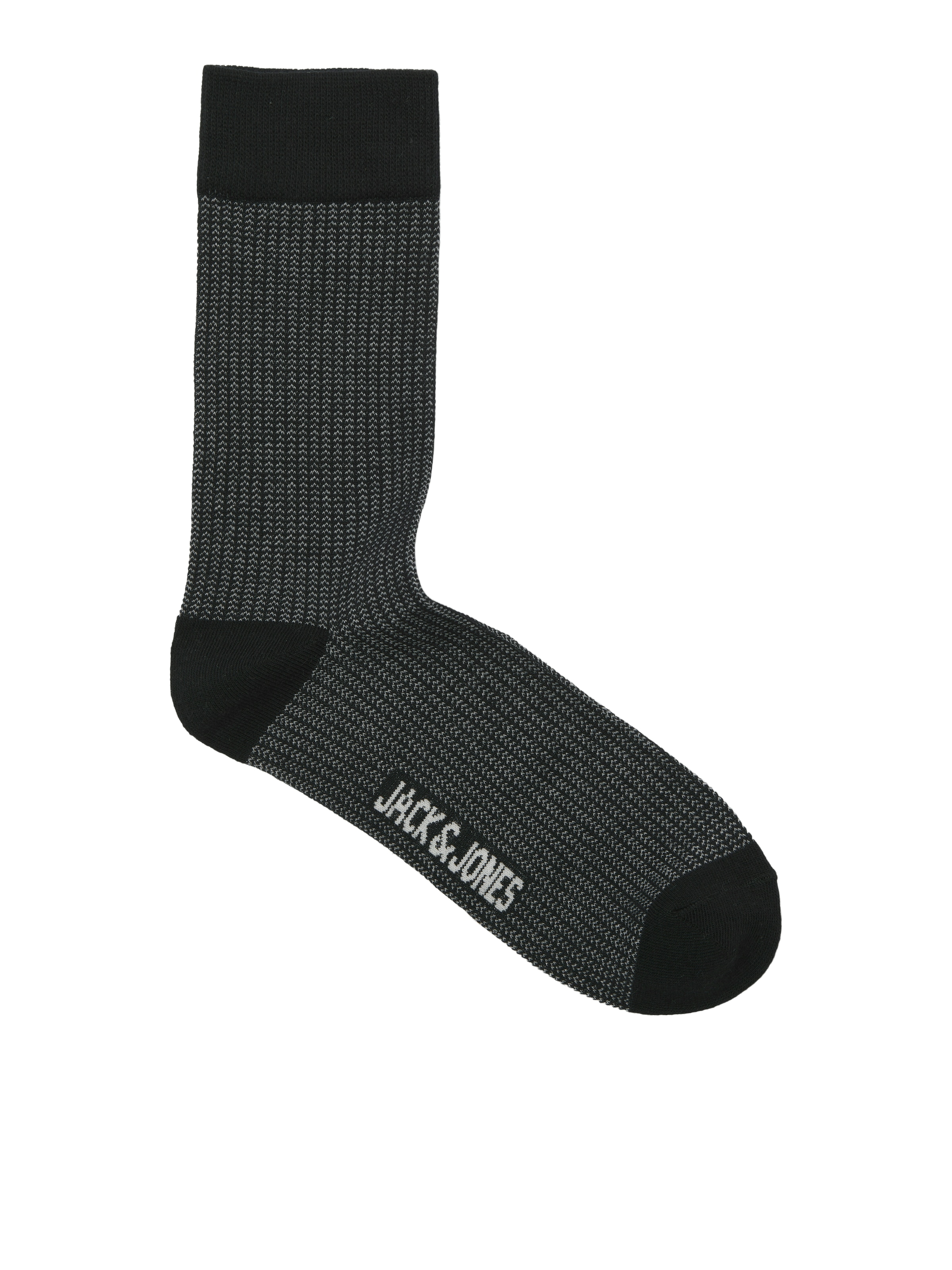 Jack & Jones Freizeitsocken »JACBRYAN BIRD EYE SOCKS 3 PACK SN« 3 Paar tlg. mit Logostickerei