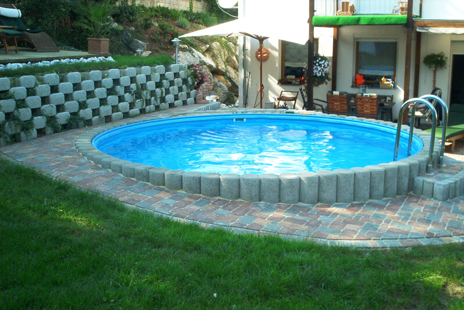 KONIFERA Rundpool »COSTA RICA 2« Höhe 110 cm, in verschiedenen Größen